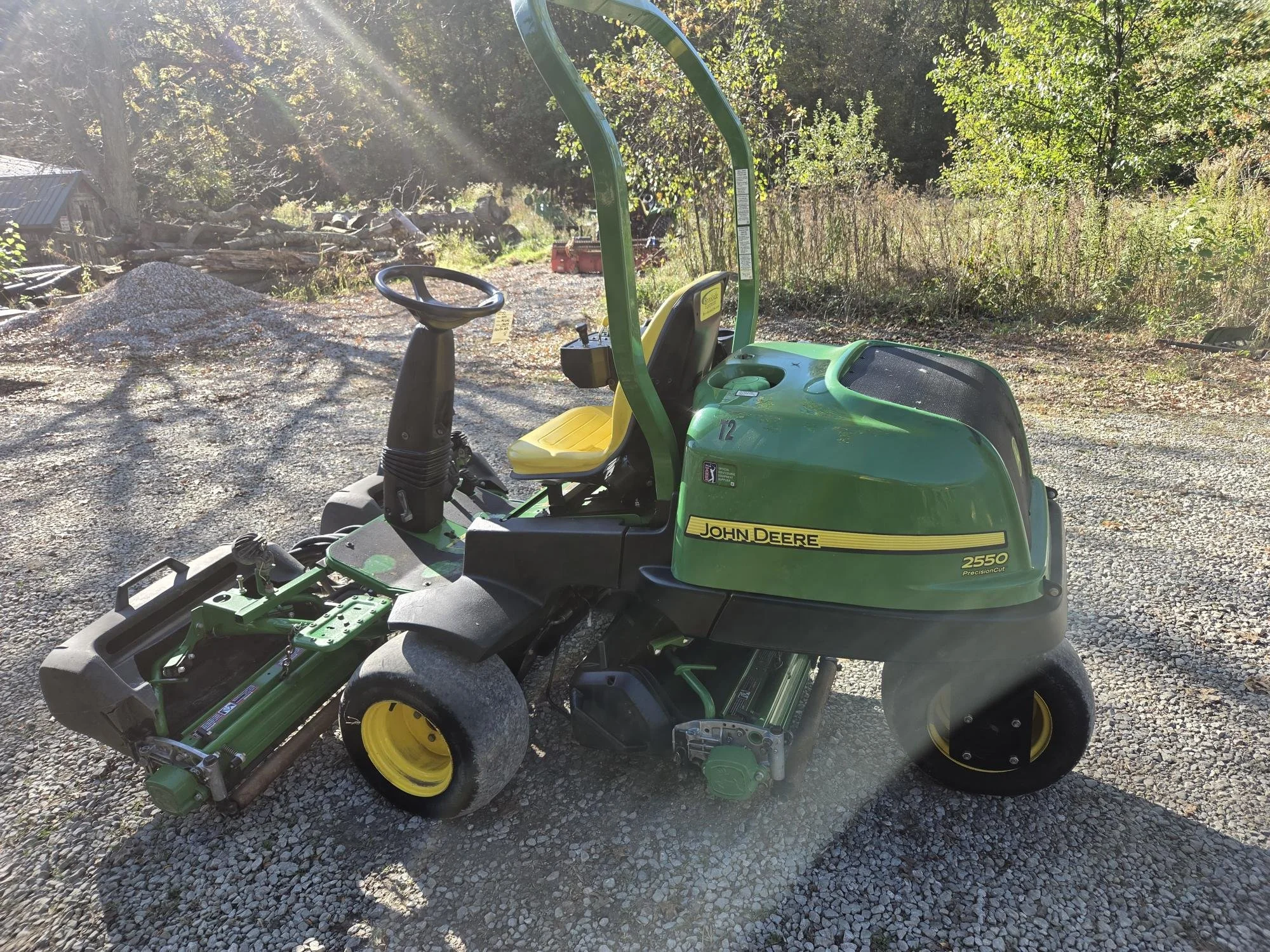 2022 John Deere Diesel greensmower 2550