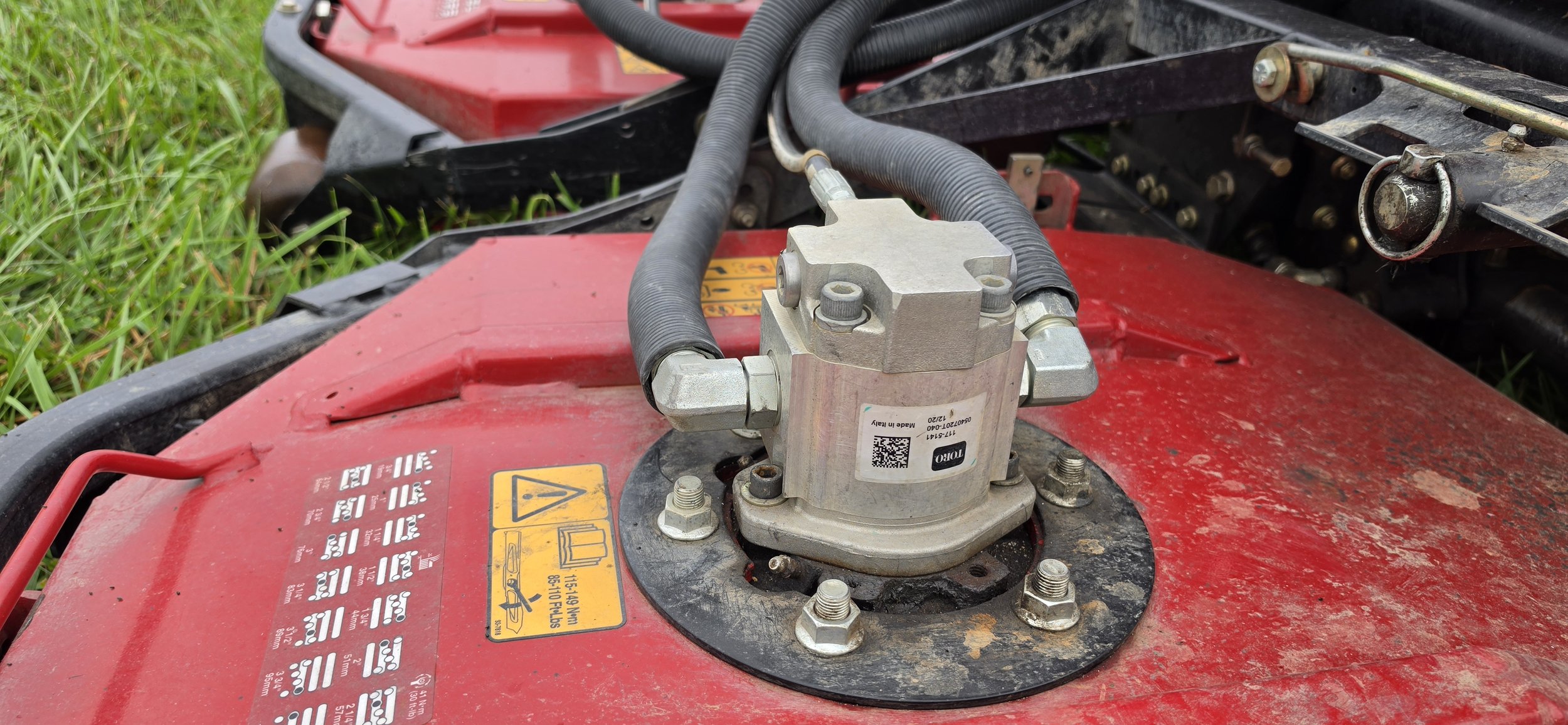 2021 Toro 3500 D sidewinder