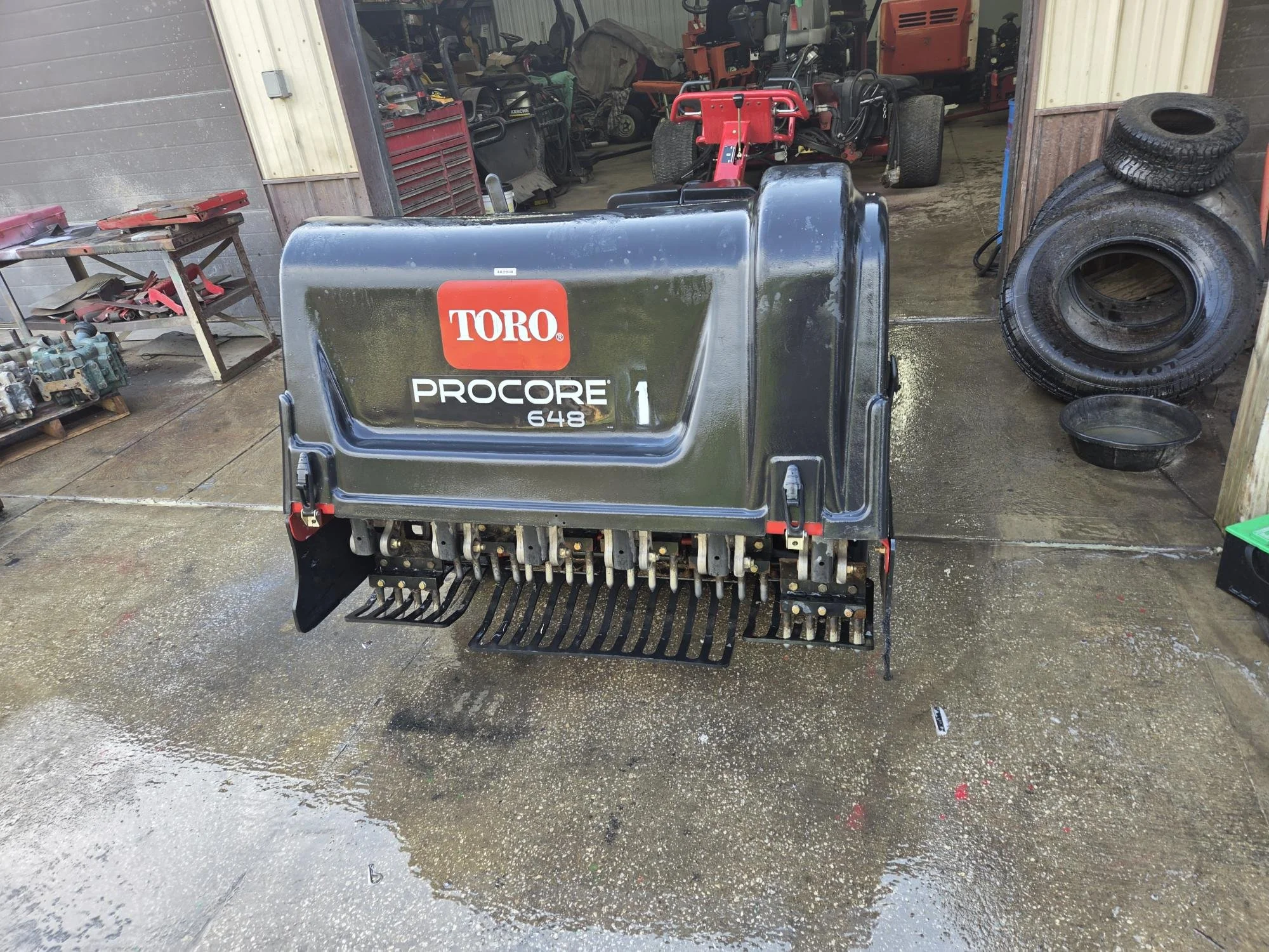 2016 Toro procore 648 aerator
