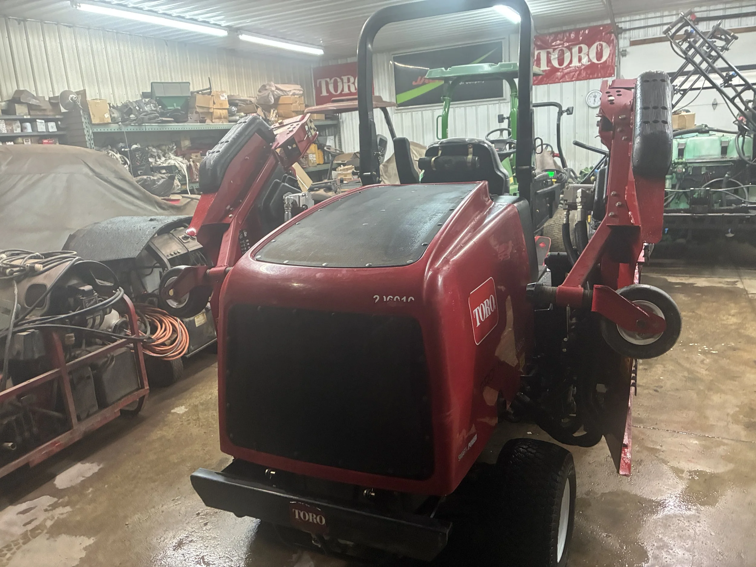 2020 Toro groundmaster 4000D   1391 key on hrs