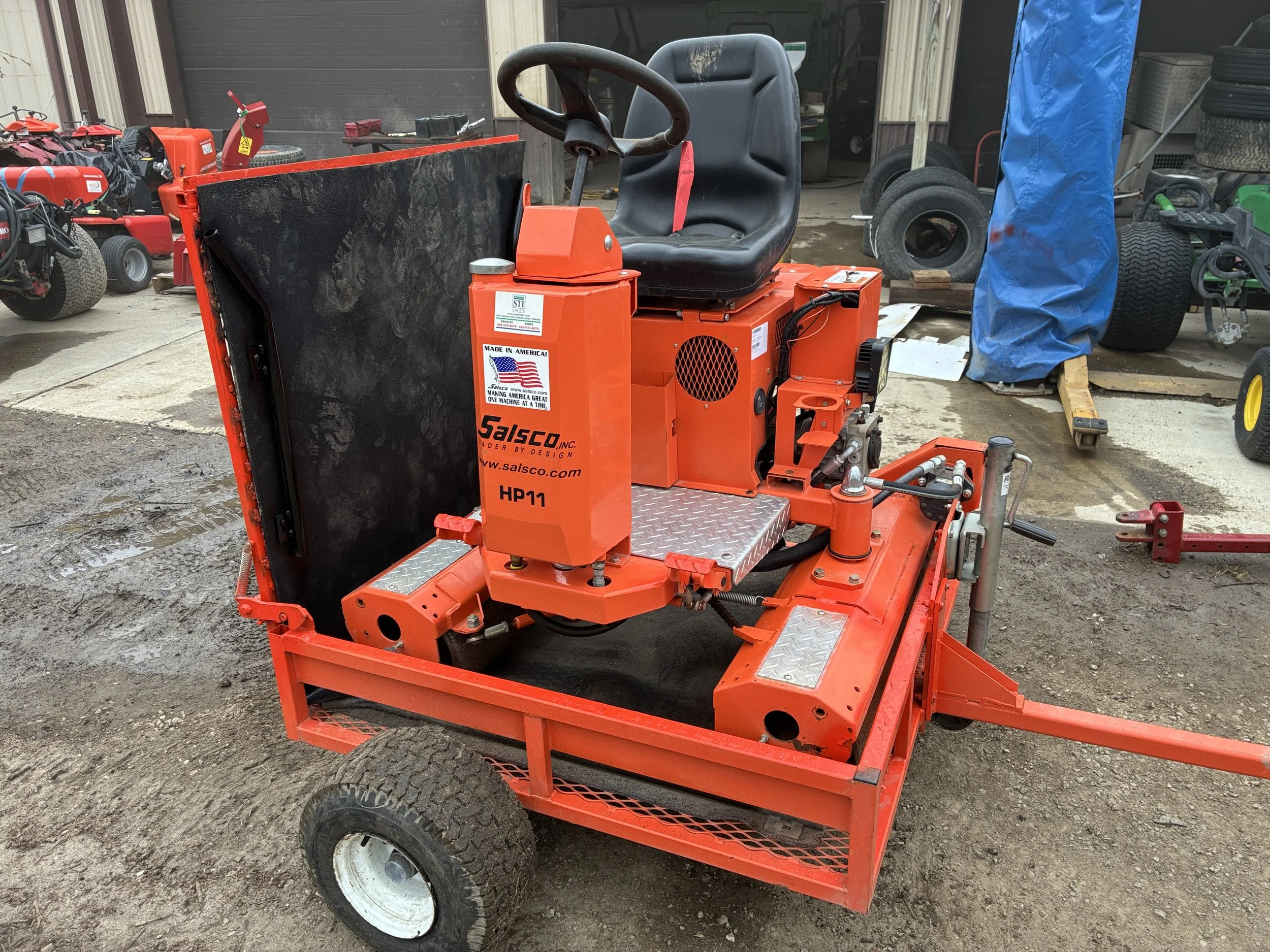 2020 Salsco HP II  greens roller  538 hrs