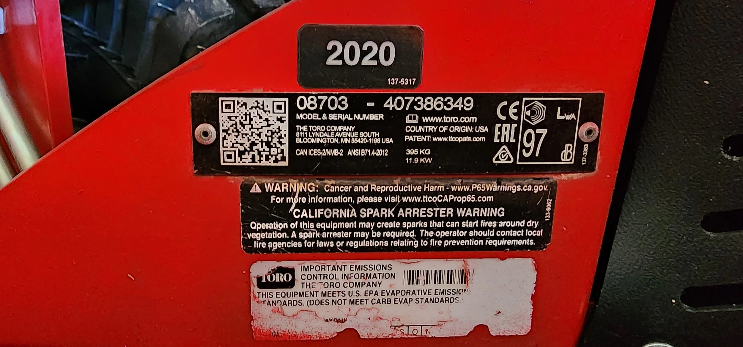 2020 Toro 3040 sandpro w/blade and rear rake (not shown ) 3 wheel drive