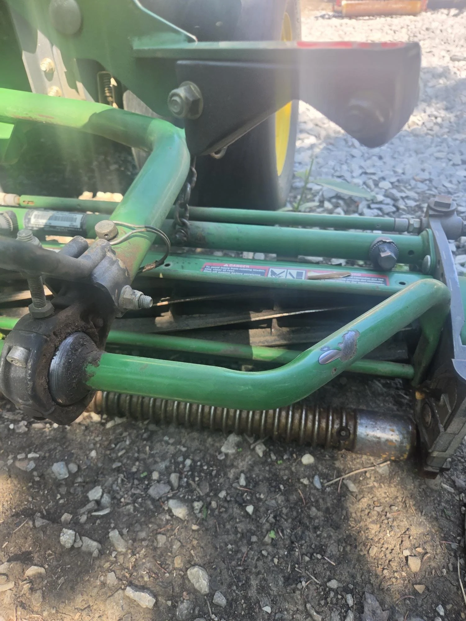 2013 John Deere gas powered 2500B 3 wheel drive