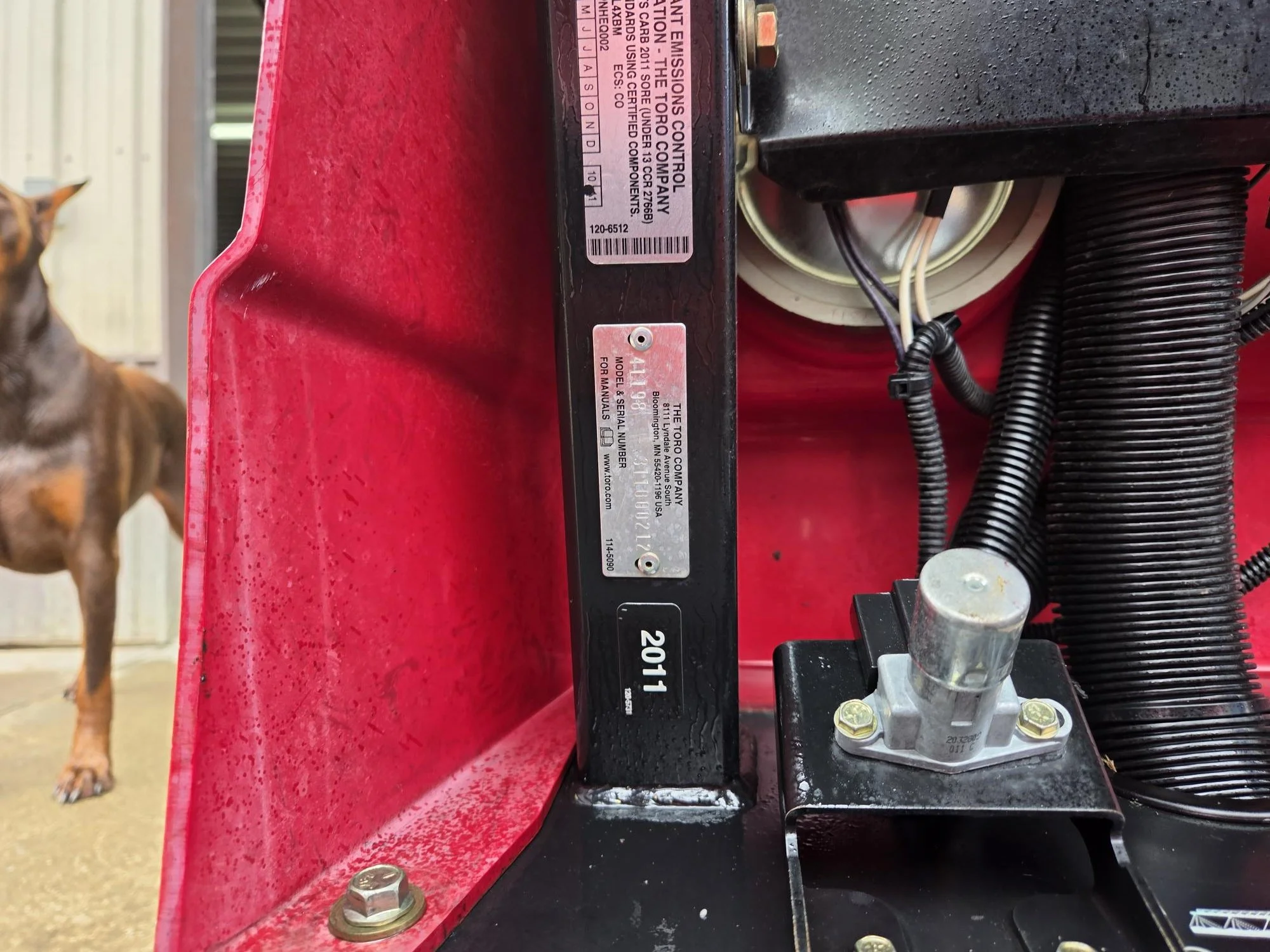 2011 Toro  1250 sprayer