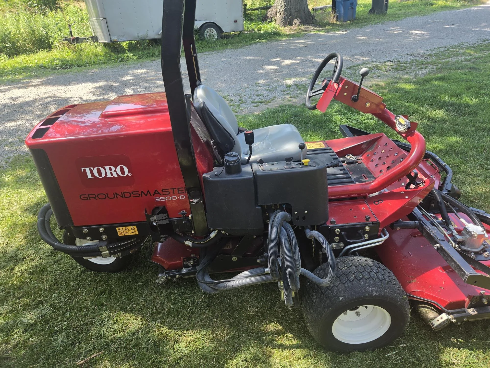 2017 Toro groundsmaster 3500D sidewinder
