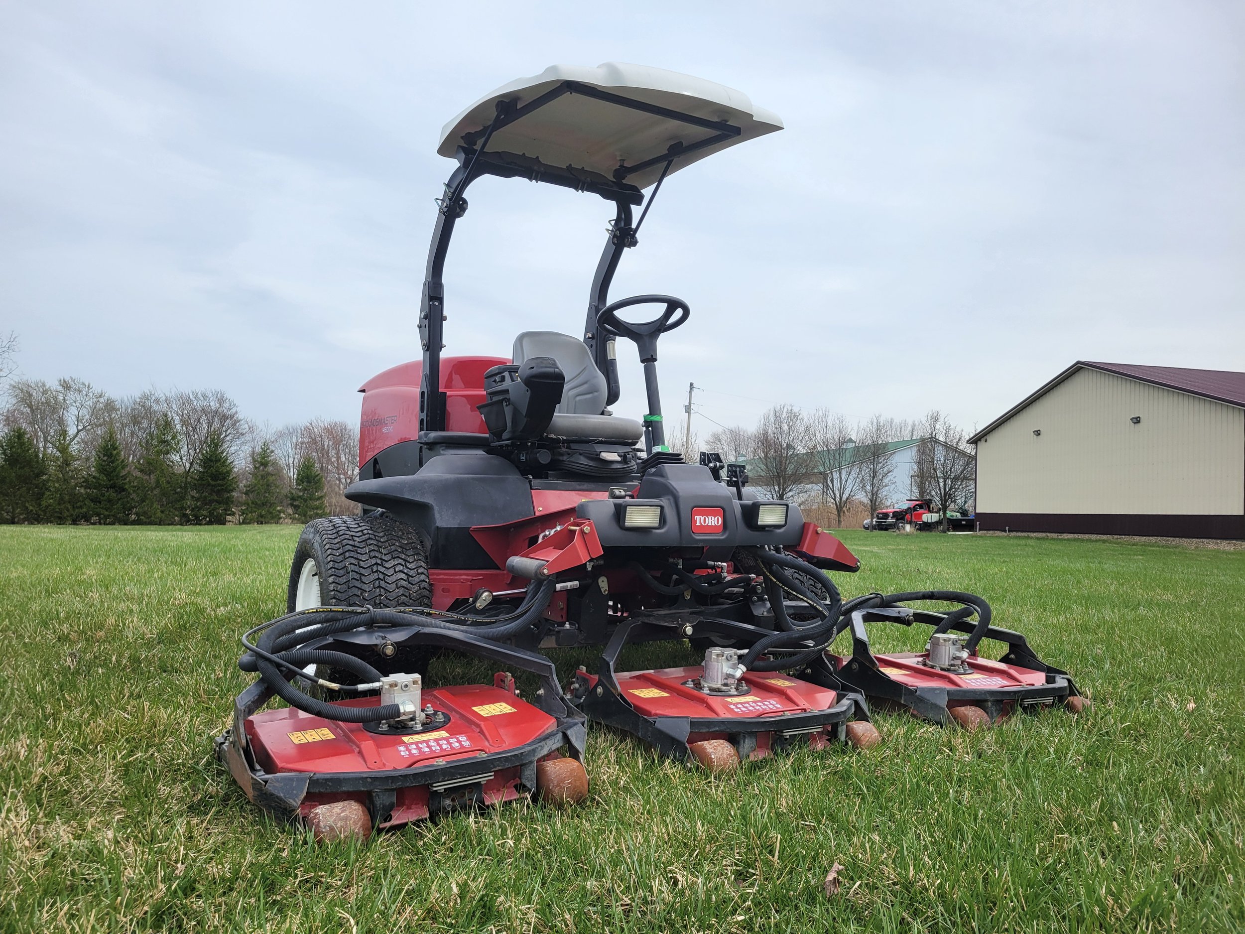 2018 Toro 4500D 5 deck contour rotary mower