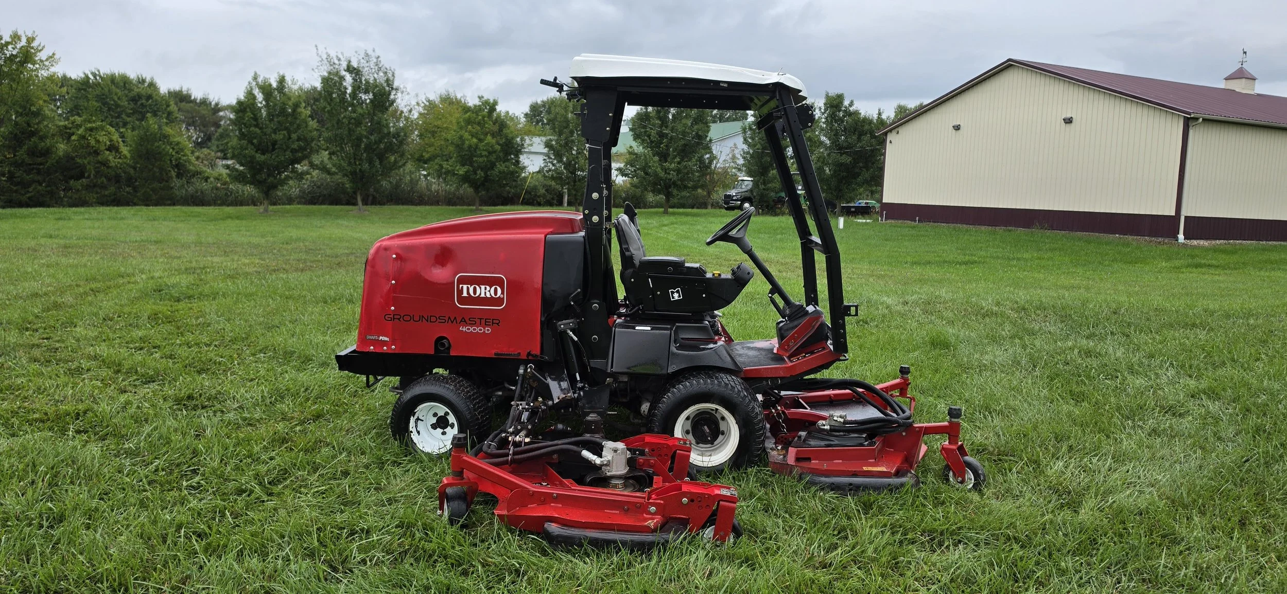 2019 Toro 4000D rotary mower