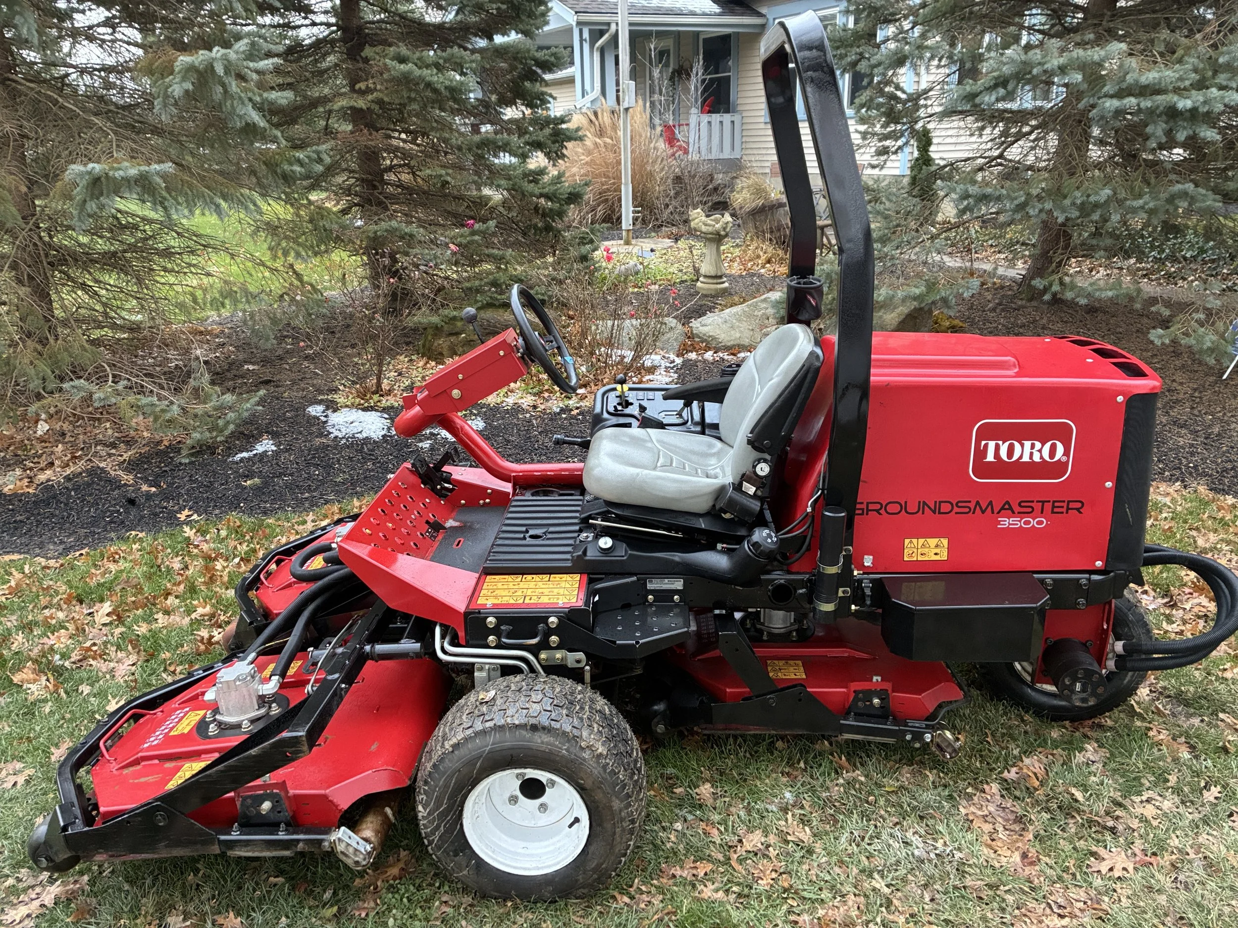 2017 Toro 3500G sidewinder