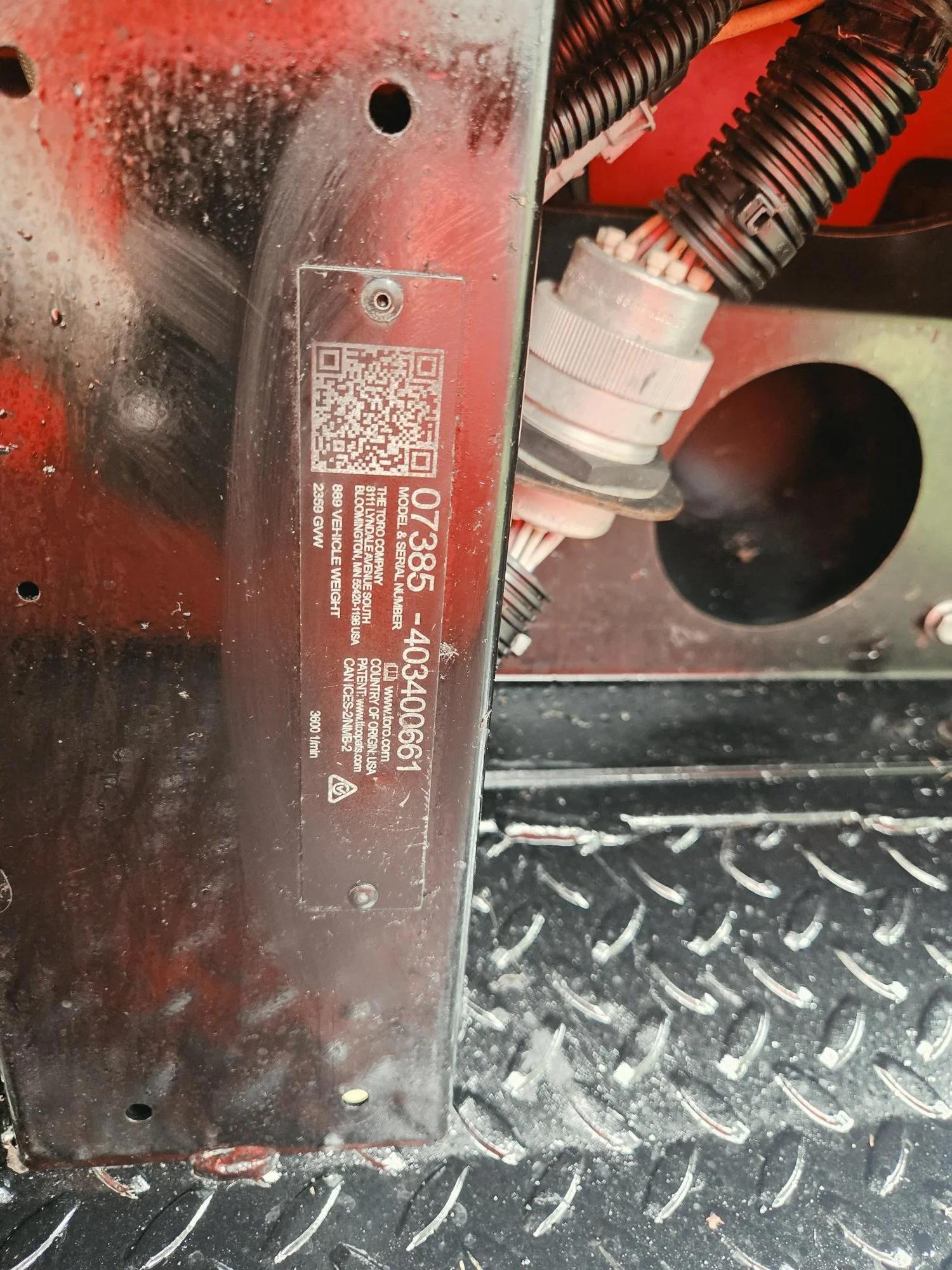 2019 Toro  HDXD high flow workman