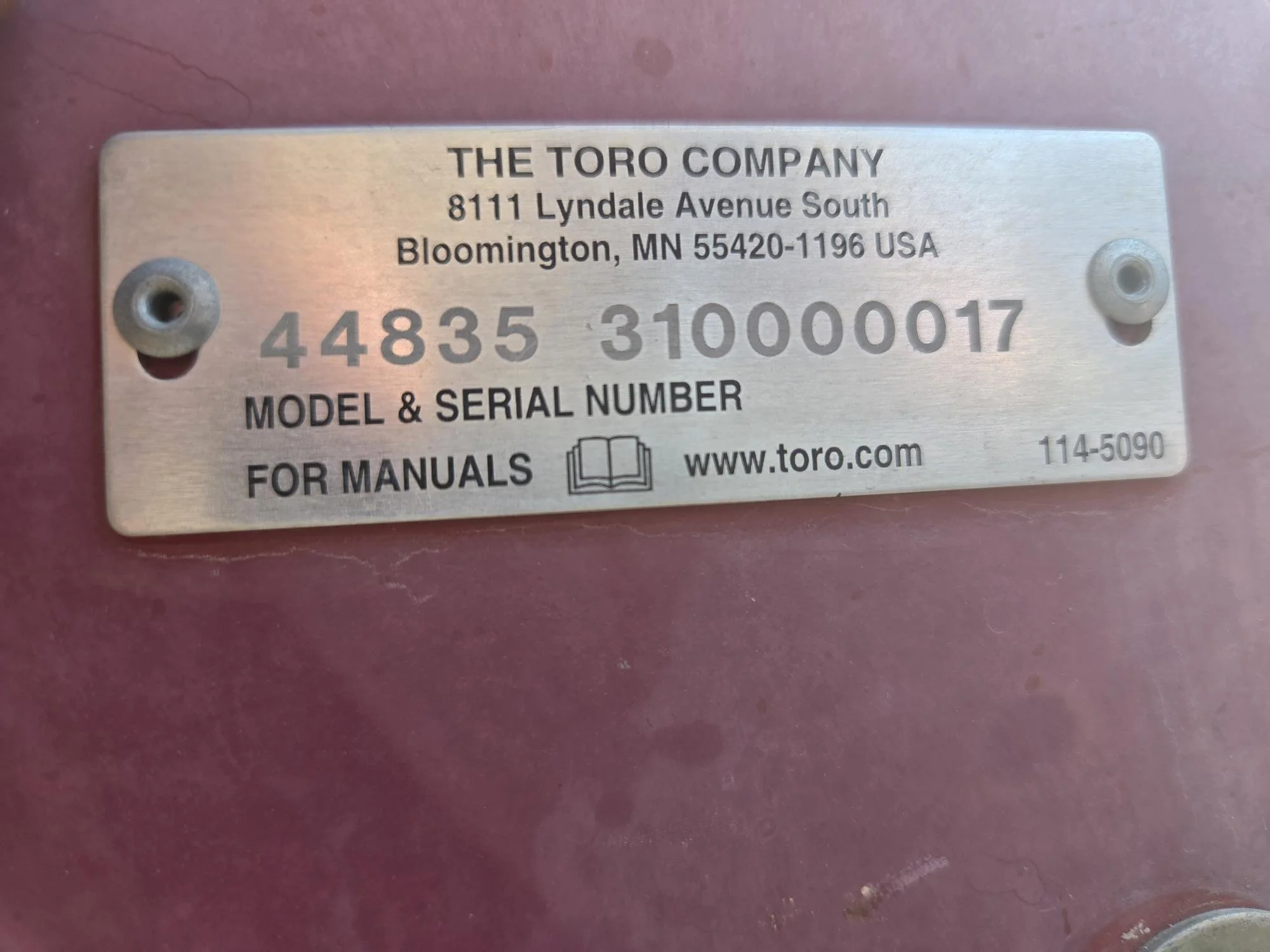 Toro aerothatch and seeder  83/93