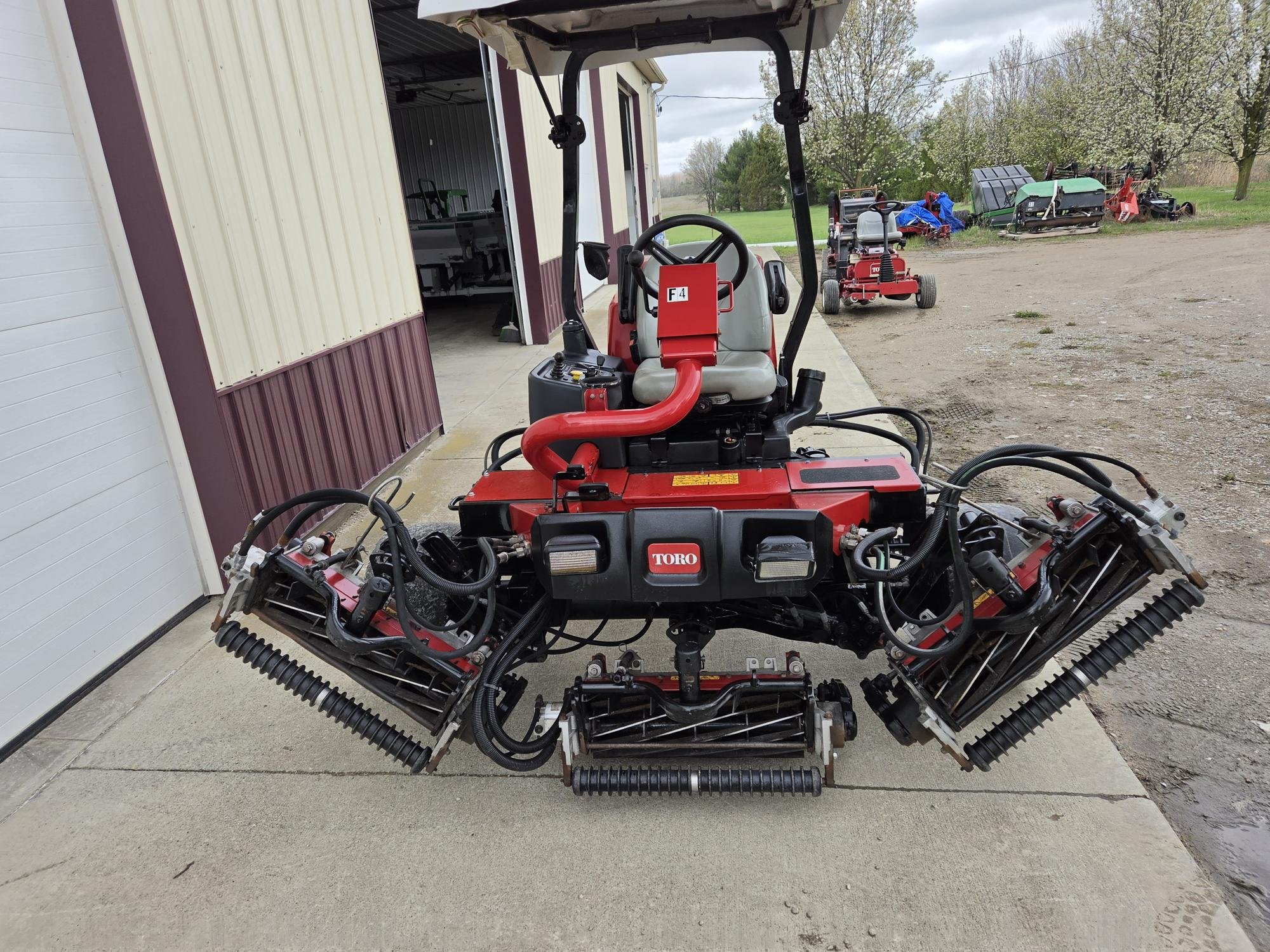 2018 Toro 3575  fairway mower  3 wd