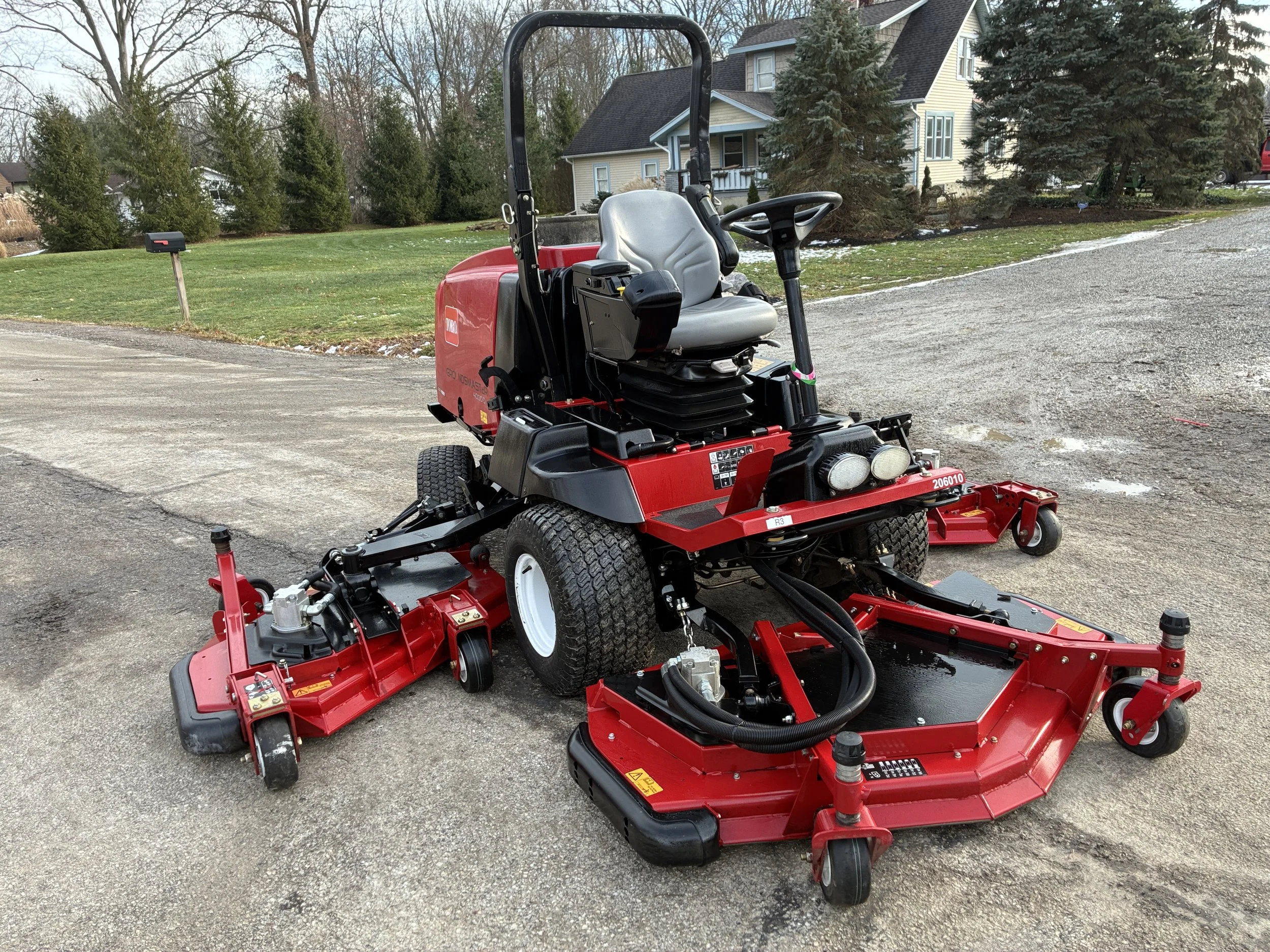 2020 Toro groundmaster 4000D   1391 key on hrs