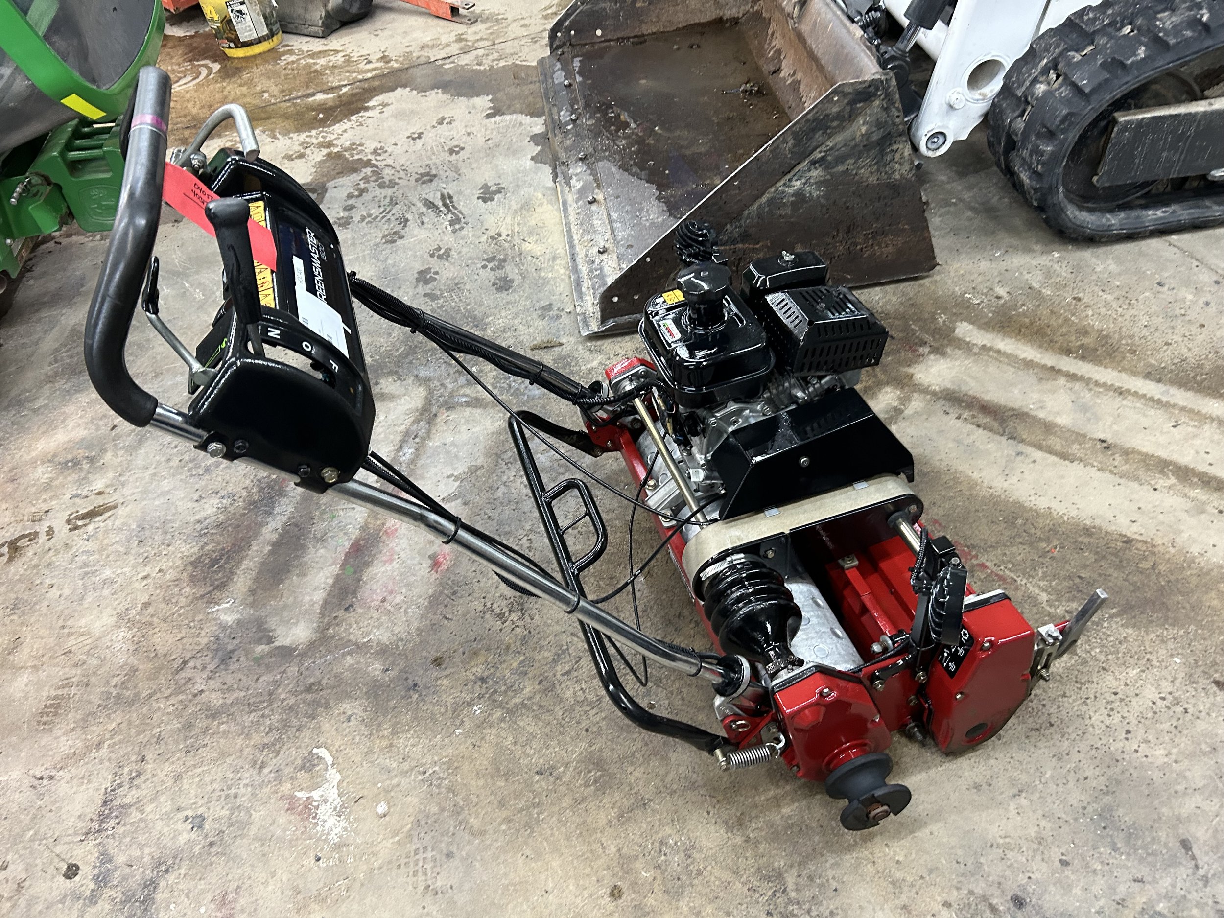 2018 and a 2019 26 in Toro walking greensmower model 1600