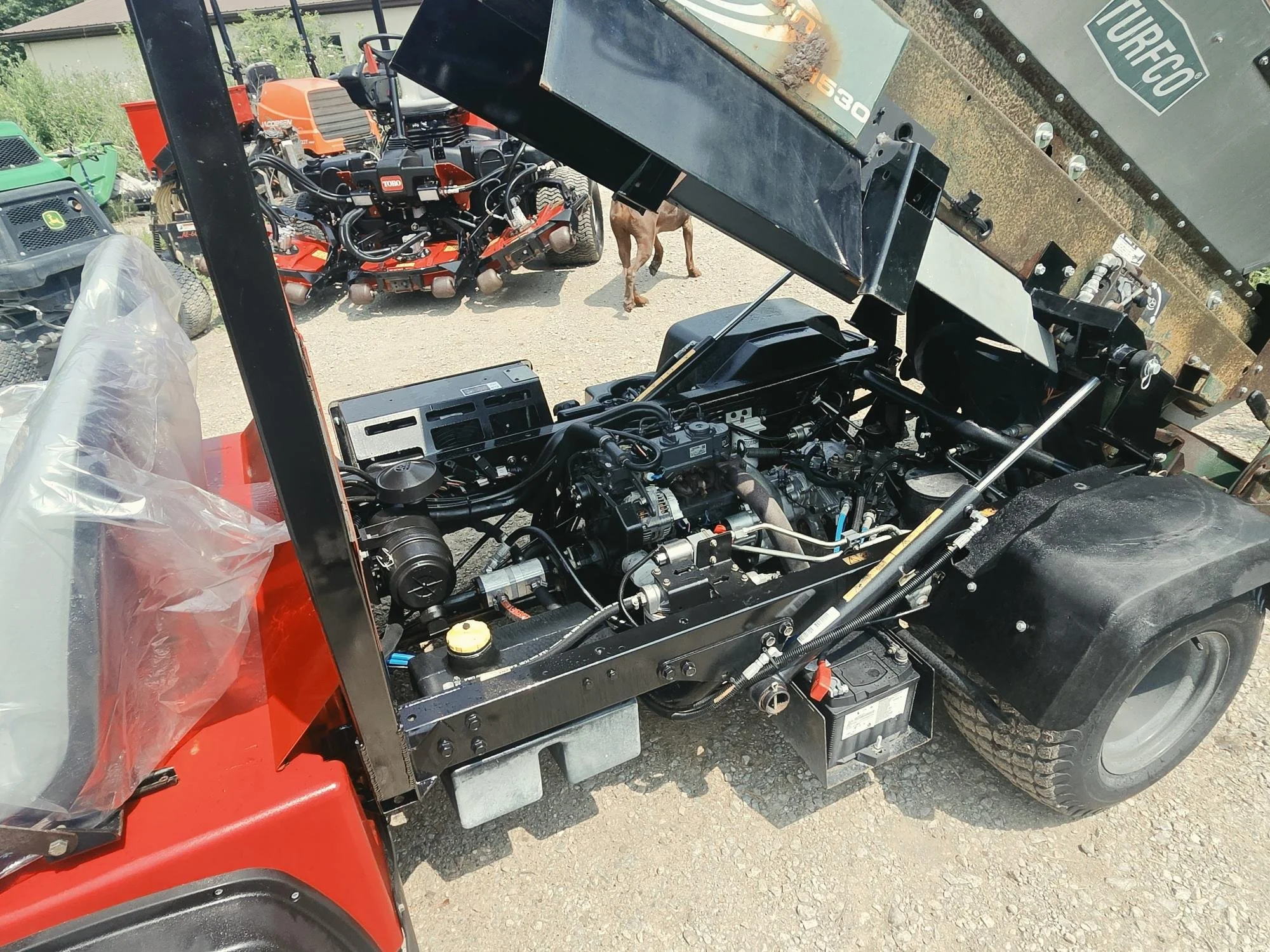2019 Toro HDX Workman Diesel H-Flow with topdresser