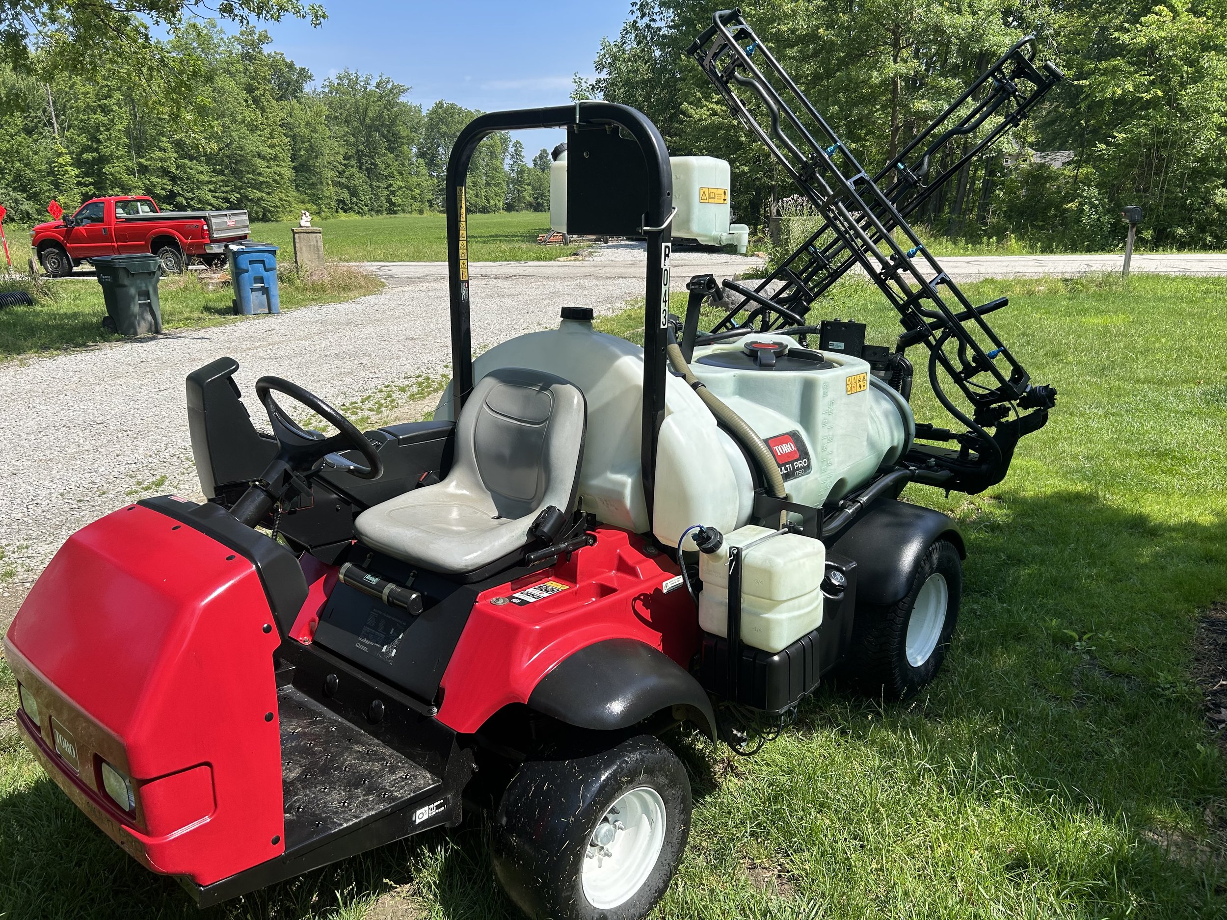 2018 Toro 1750 sprayer $17995