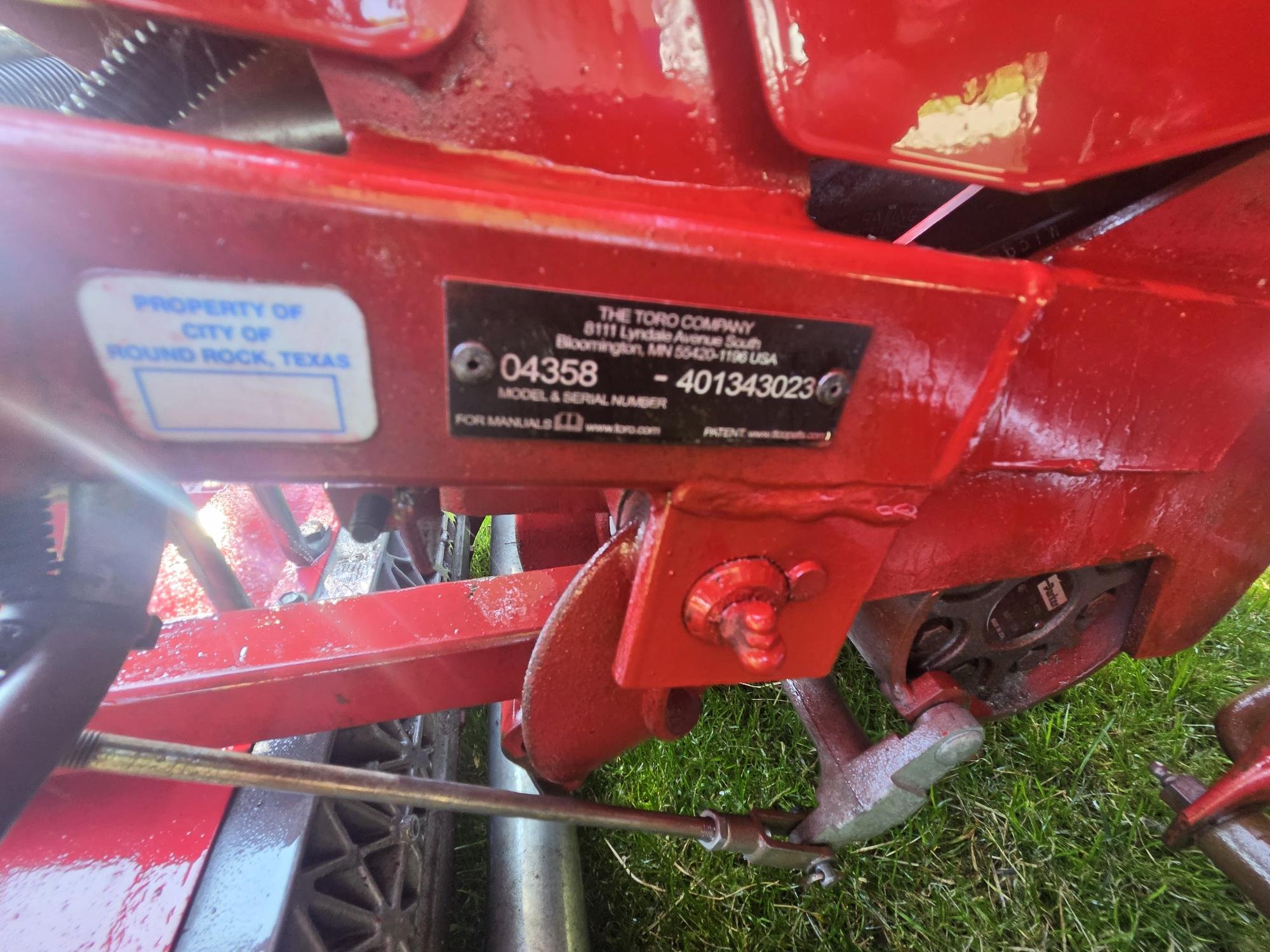 2018 Toro 3150 Q greensmower