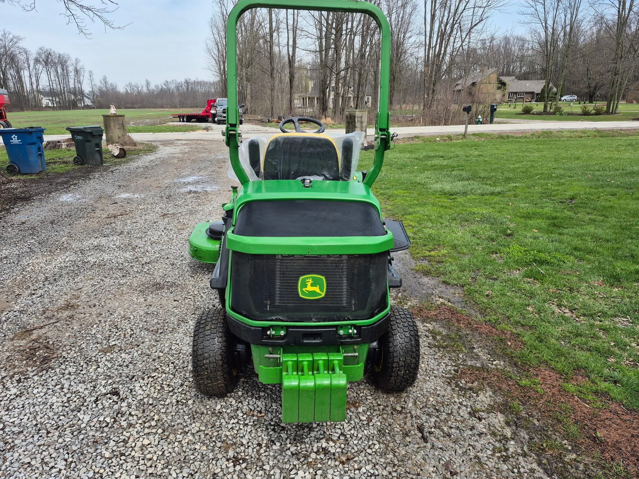 2016 John Deere 1550 72 inch rotary  4 wd