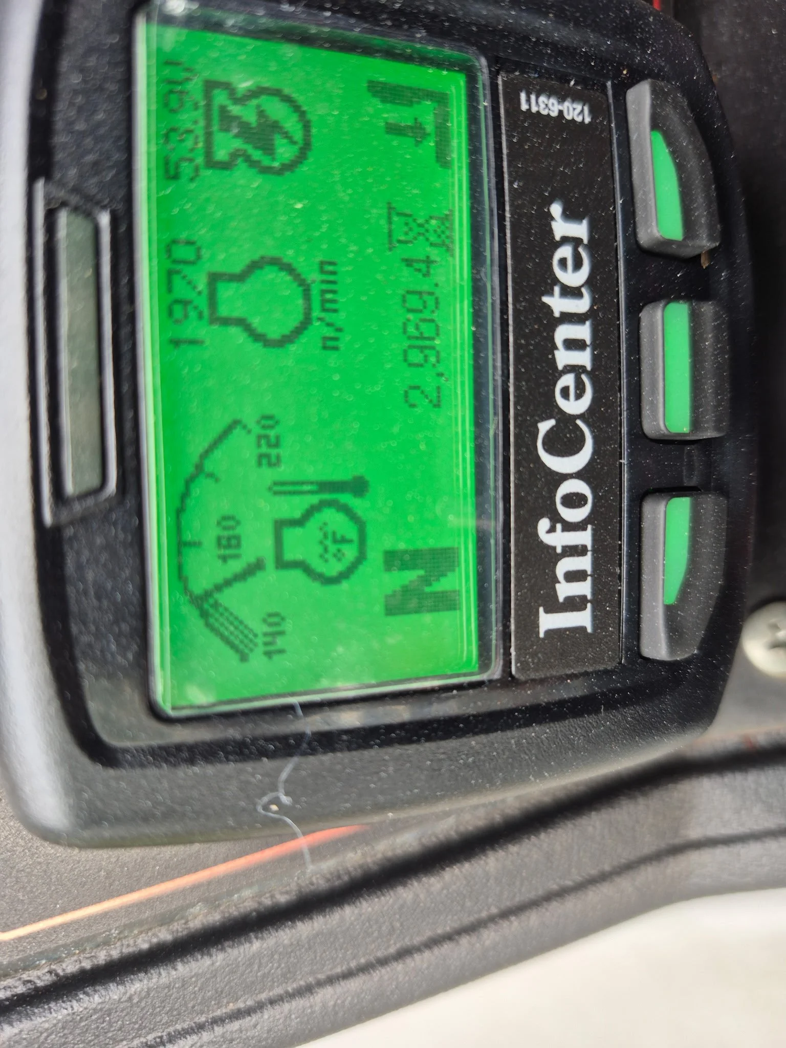 2019 Toro triflex greensmower diesel