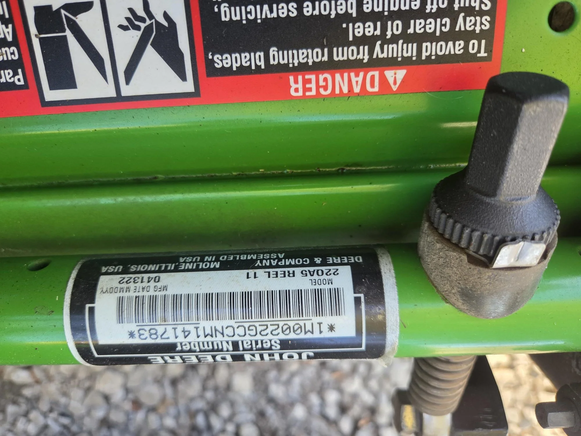 2022 John Deere Diesel greensmower 2550
