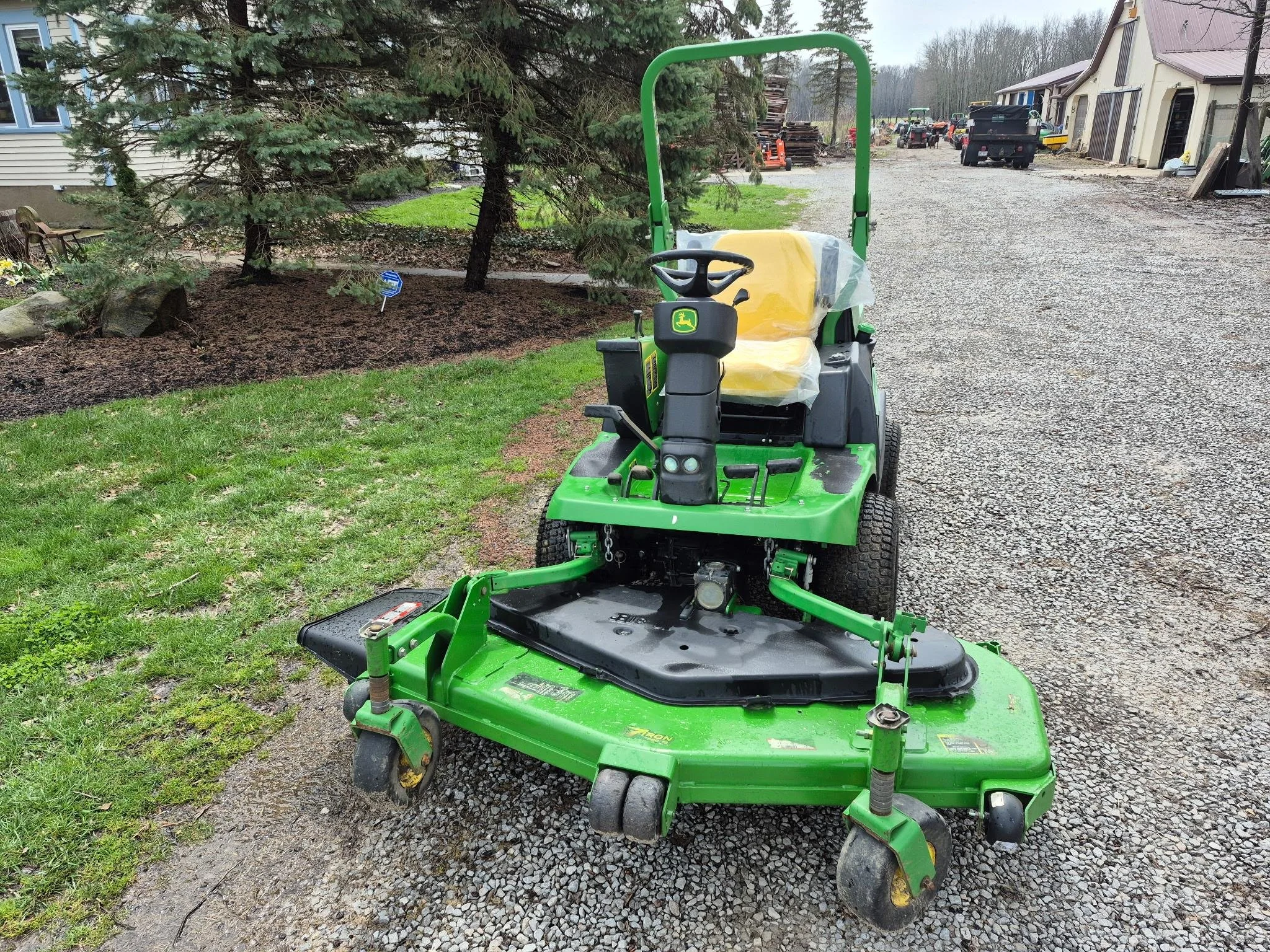 2016 John Deere 1550 72 inch rotary  4 wd