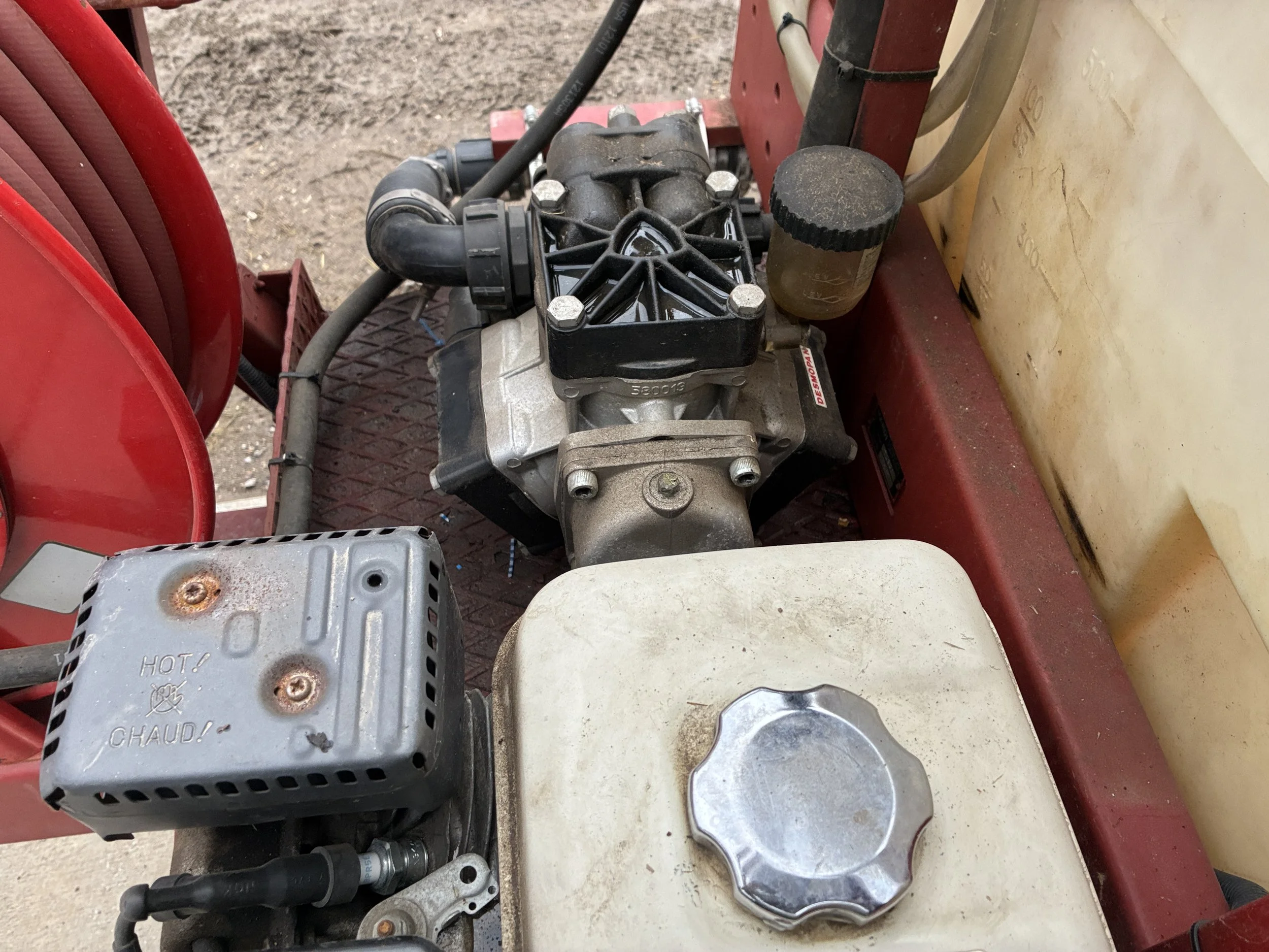 300 Gallon Hardi tow behind turf sprayer