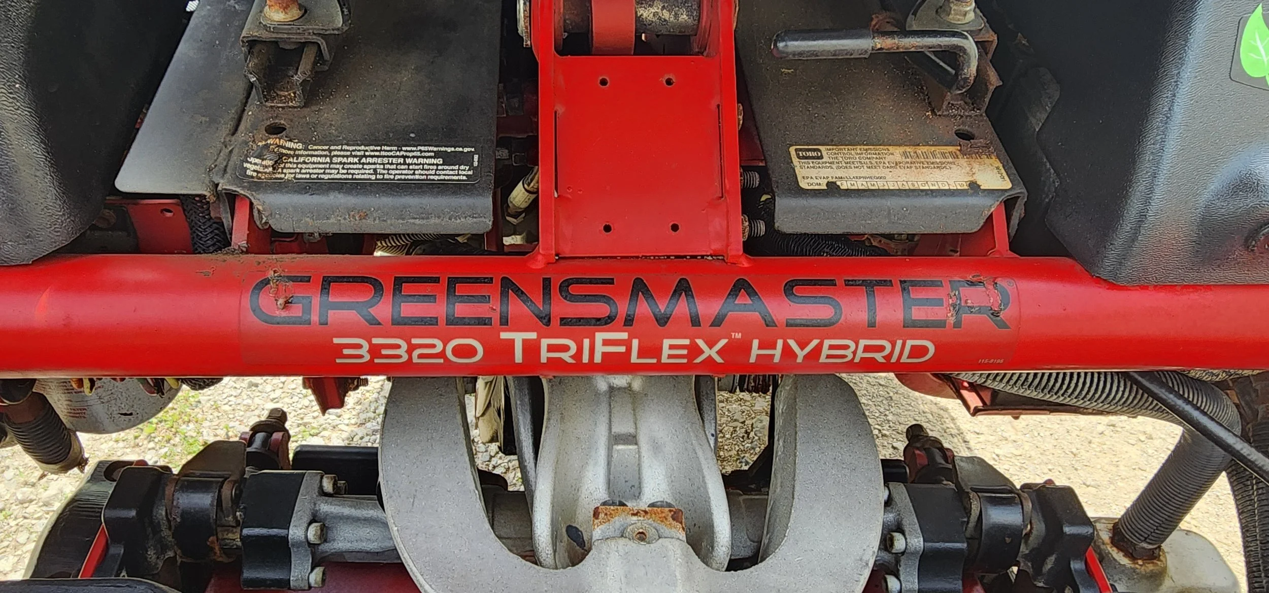 2020 Toro 3320 triflex greensmower