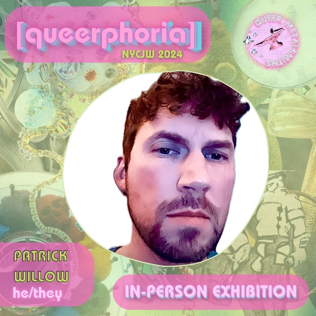 Get to know the artists from the [queerphoria] volume 4 in person exhibition!!
.
.
✨Patrick Willow @patrickwillowstudio
&quot;Willow explores auto-biographical and auto-fictional storytelling utilizing the iconography and palimpsest found in everyday