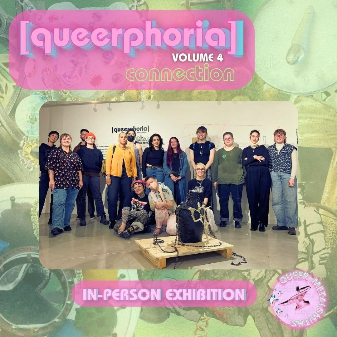🌈TODAY IS THE DAY!!✨
✨We are so excited to announce that the [queerphoria] volume 4: connection in person exhibition is LIVE on our website!✨
.
✨Experience the work of over 40 talented queer artists from around the world exploring the theme of conne