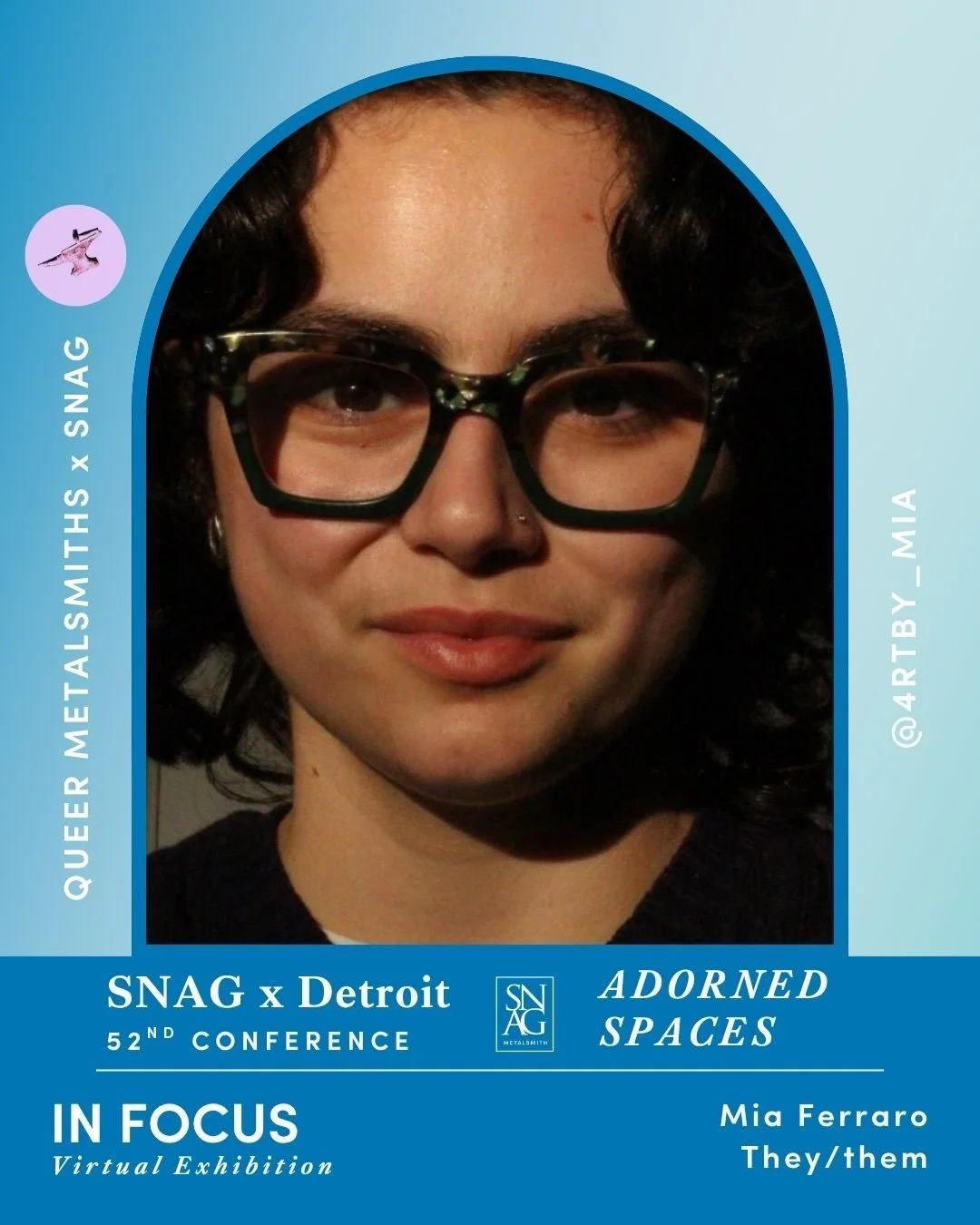 🌈Get to know the artists from the In Focus BIPOC + 2SLGBTQIA+ Virtual Exhibition! 
.
✨Mia Ferraro (they/them)  @4rtby_mia @muddyy.mia 
&ldquo;Heirloom&rdquo;

&ldquo;My work explores how objects uphold a hierarchy of memory and how this symbiotic re