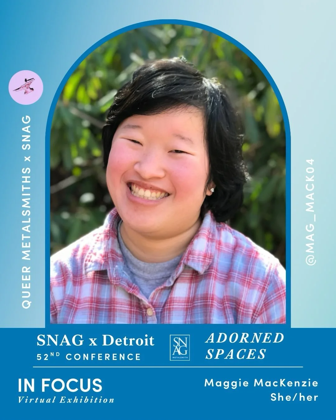 🌈Get to know the artists from the In Focus BIPOC + 2SLGBTQIA+ Virtual Exhibition! 
.
✨Maggie MacKenzie (she/her)  @mag_mack04 
&ldquo;Untitled (Green Teapot)&rdquo;
&ldquo;Untitled (BirdHouseRing)&rdquo;

&ldquo;In my work, I am interested in mergin