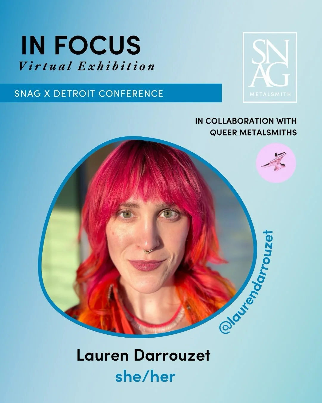 🌈Get to know the artists from the In Focus BIPOC + 2SLGBTQIA+ Virtual Exhibition! 
.
✨Lauren Darrouzet (she/her)  @laurendarrouzet 
&ldquo;Memory Palace #1&rdquo;
&ldquo;I remember the pain and the joy in discovering I was queer. This piece includes