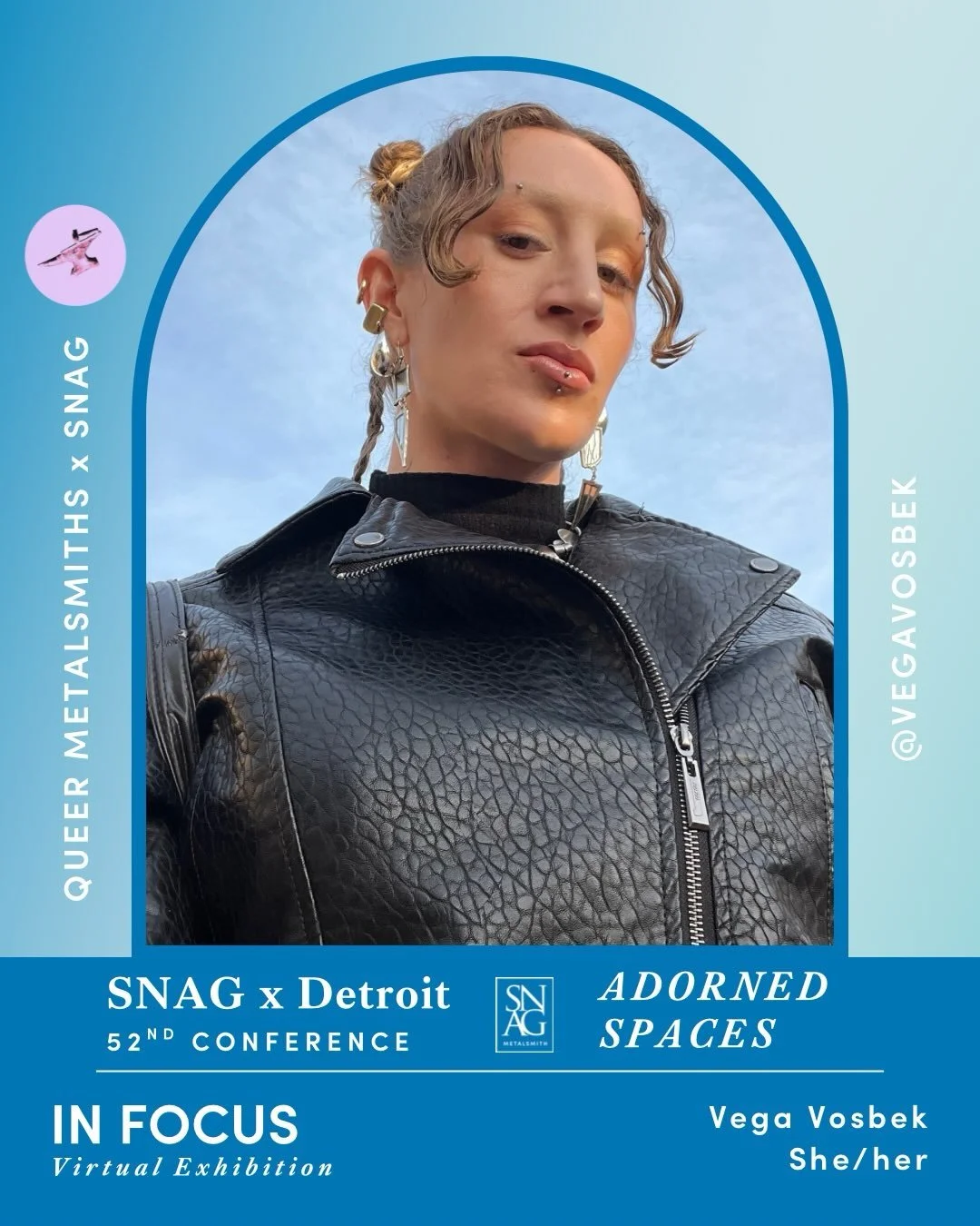 🌈Get to know the artists from the In Focus BIPOC + 2SLGBTQIA+ Virtual Exhibition! 
.
✨Vega Vosbek (she/her) @vegavosbek 
&ldquo;Bodies of Water (Two Maps)&rdquo;
&ldquo;My work, like myself, emerges from the in-between: hard and soft, grounded and u