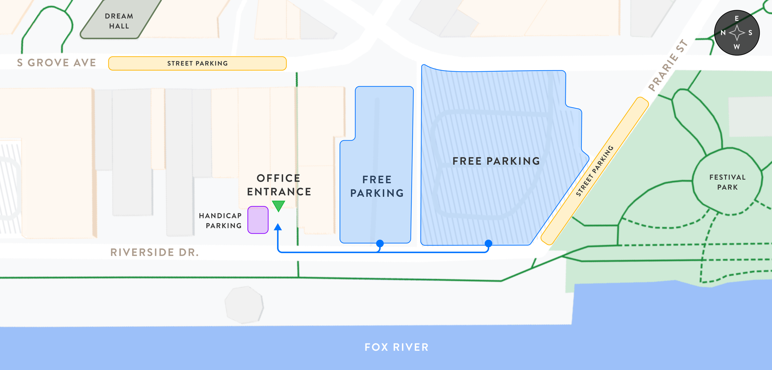 Elgin Offices Directions — Rally Point Counseling
