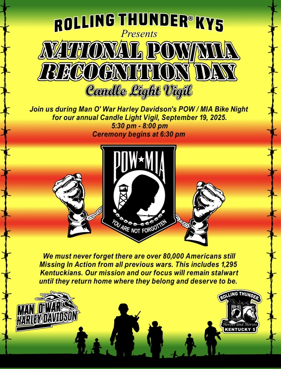 National POW/MIA Recognition Day Candle Light Vigil