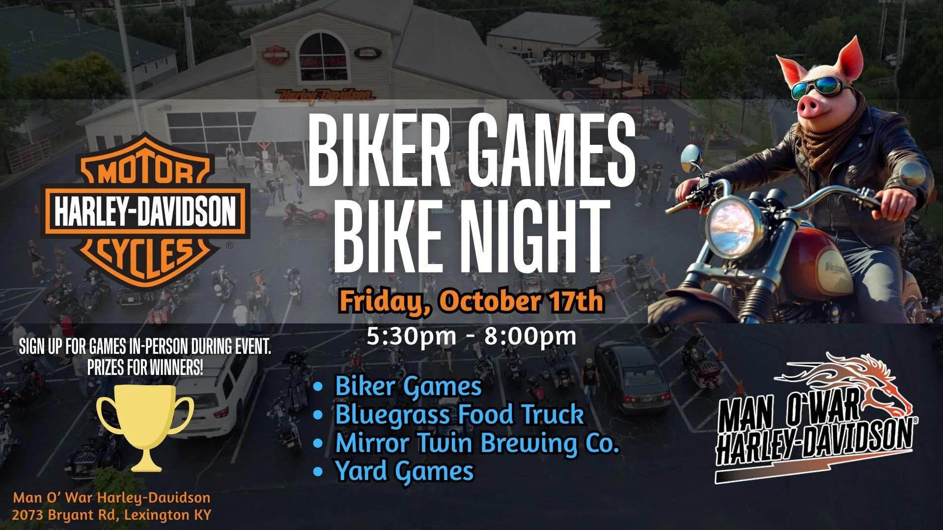 Biker Games Bike night