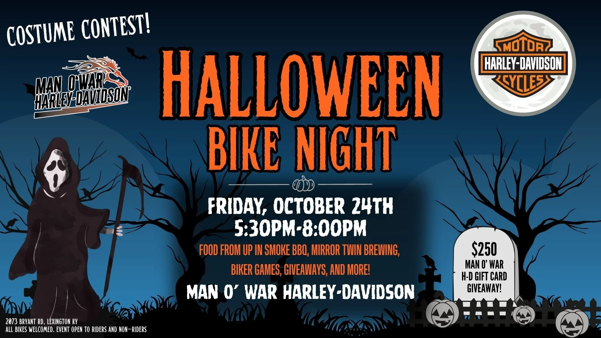 Halloween Bike Night