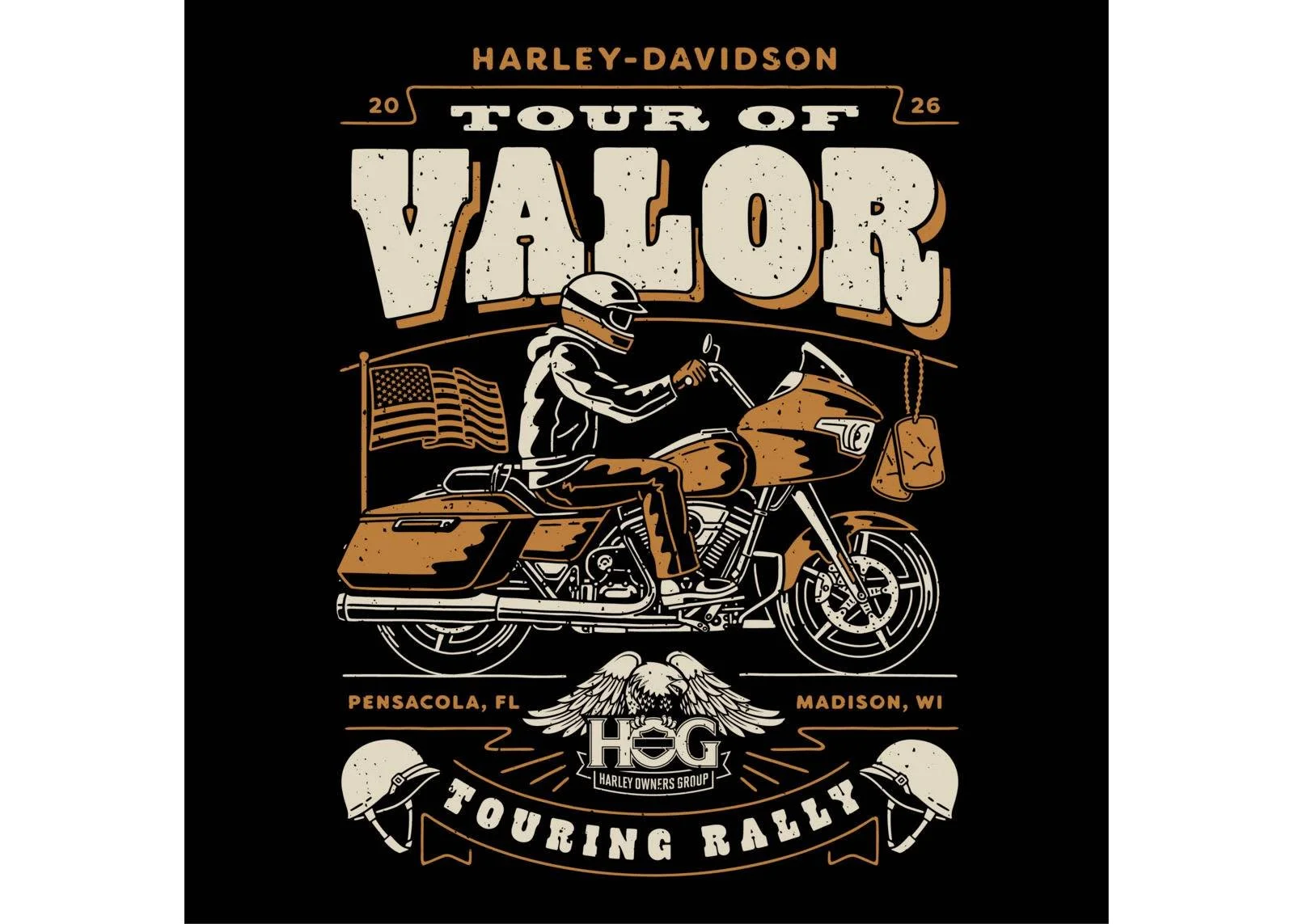 Tour of Valor H.O.G. Touring Rally