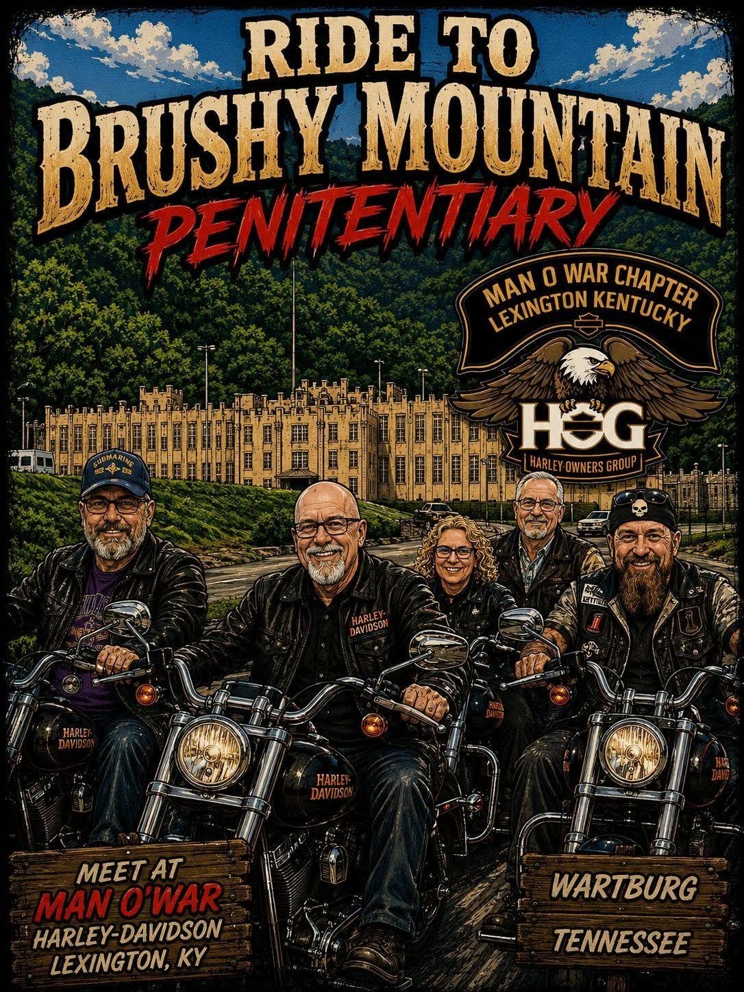 Ride to Brushy Mountan Penitentiary