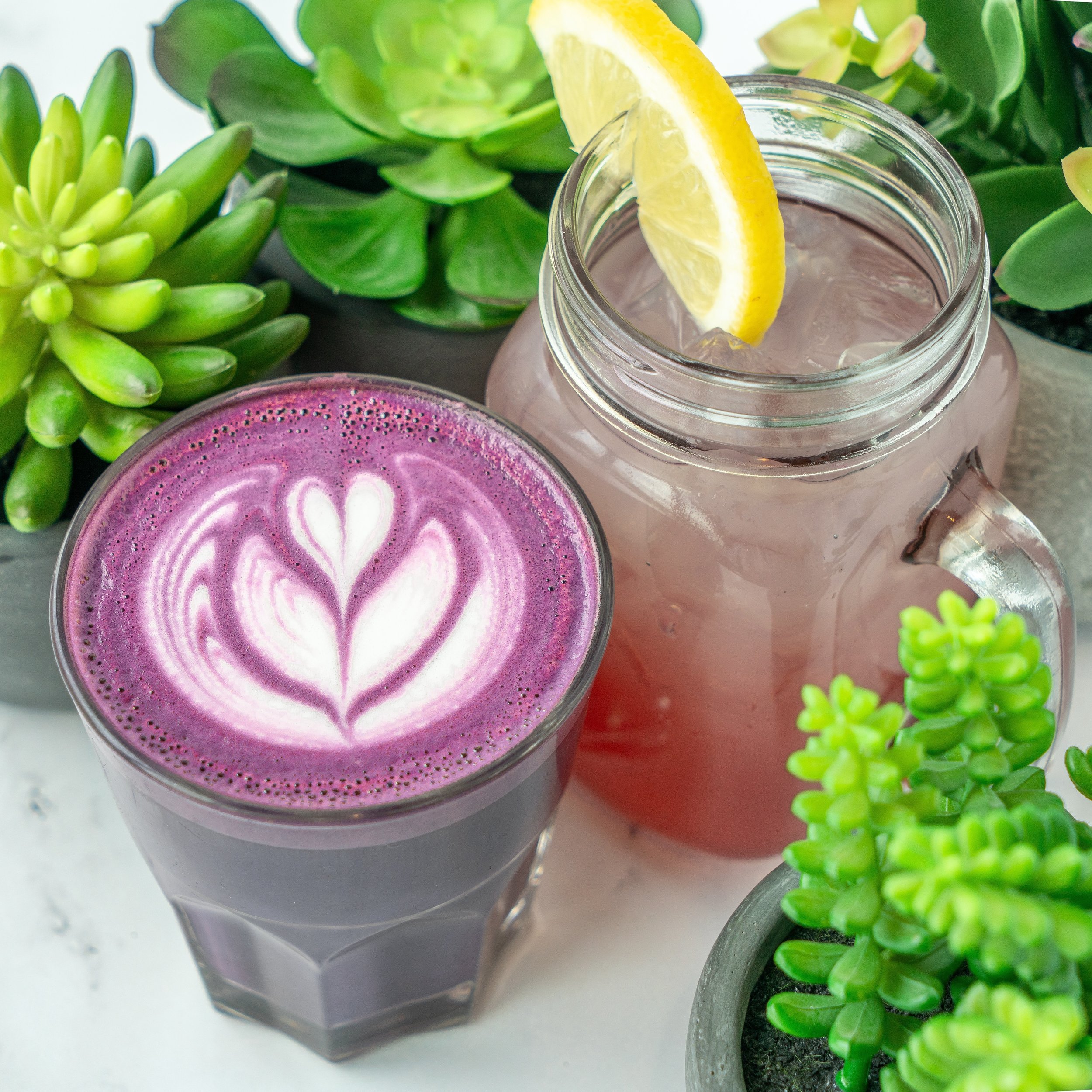 🌍 SIP HAPPY THIS EARTH DAY 🌍

Today we celebrate Earth with flavors as vibrant as nature itself! Meet our Ube Latte and Berry Blossom Lemonade&mdash;true tributes to the season&rsquo;s colors and tastes. 🌸☕ Perfect for a refreshing pause on this p