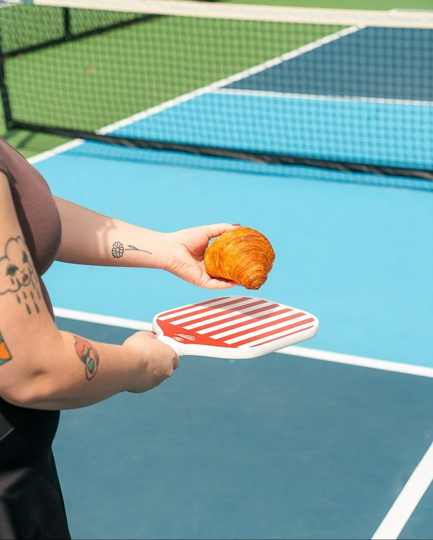 Croissant &ne; Pickleball 🥐🎾
As always serving the best at Bakelab.

-

-

-

#bakelab #brewlab #patisserie #cafe #bakery #coffee #pastry #feelthelove #chambana #uiuc