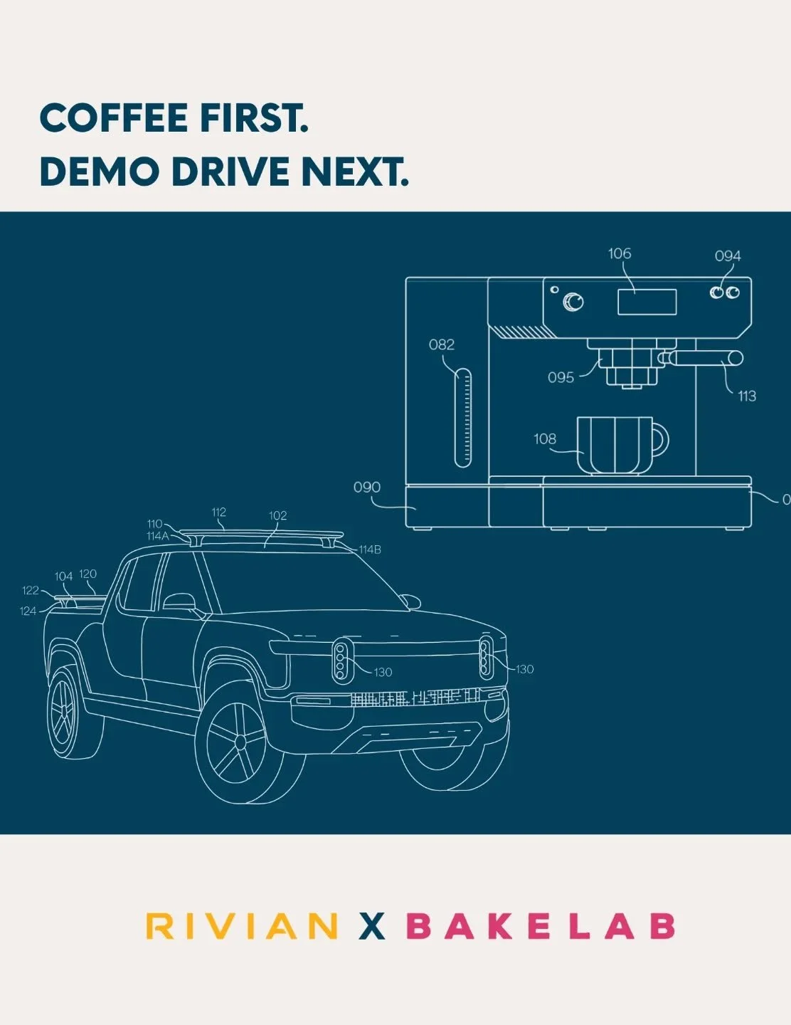 there's more dates coming for Rivian X Bakelab, and the next one is coming soon! 

On January 21st, Rivian will be at BakeLab Patisserie for more demo drives of the R1S and R1T. Remember to book your demo ahead of time on Rivian's website. 

.

.

.
