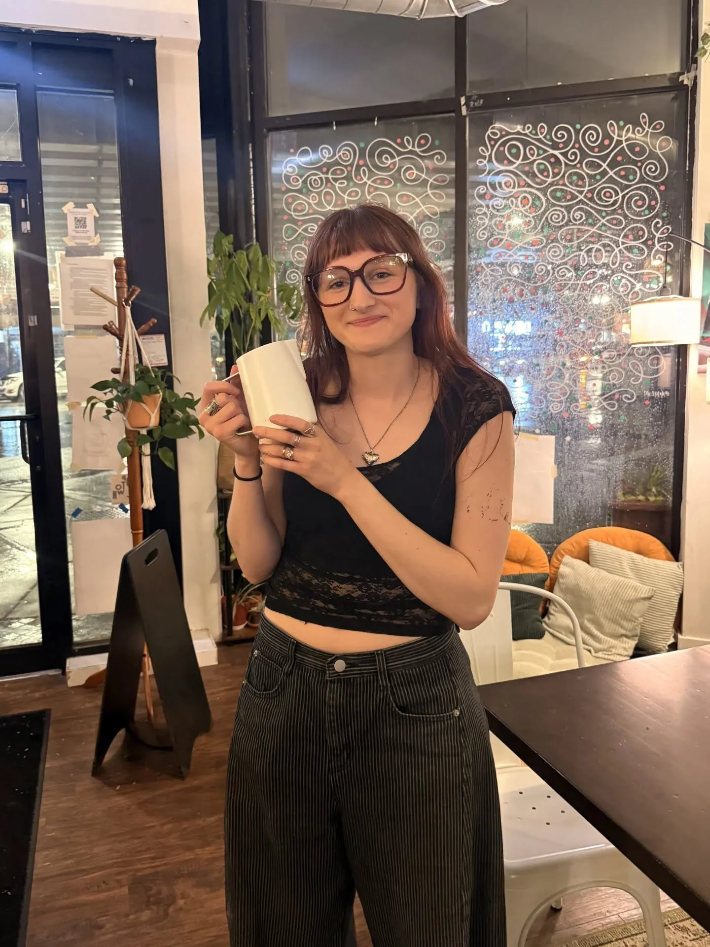 congrats to our very own Isabel on FIRST PLACE at the latte art throwdown at @nabalacafe last night! 

swipe for a look at some of her pours☕

(we aren't surprised at all) 

.

.

.
#cafe #coffee #latteart #latte #barista