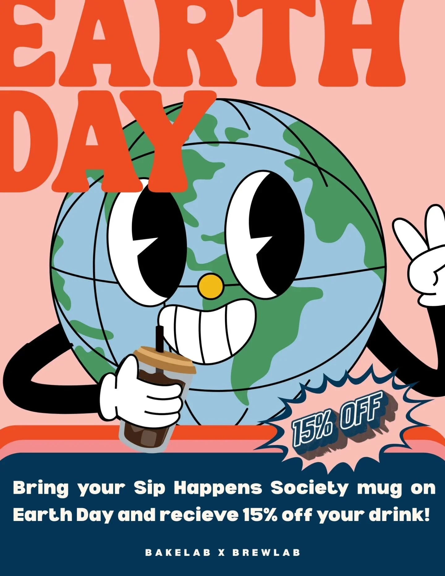 WEDNESDAY IS EARTH DAY🌎

if you have a matcha madness cup (from this year OR last year!) come in and receive 15% off your drink! 

📍available on 4/22 only, at all Labs locations 

.

.

.
#earthday #cafe #coffee #barista #latte