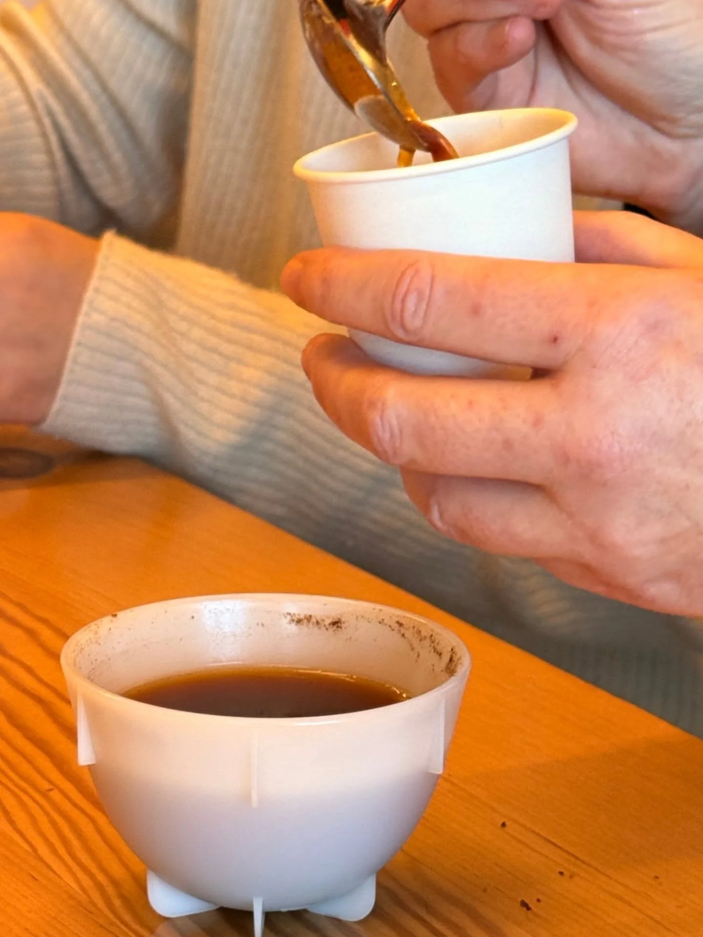 CUPPING CLASS 

We're hosting another cupping class on May 2nd at 3pm in our Bakelab Patisserie at Lodgic location. Yes, loud slurping is encouraged. Come taste your way through a lineup of wild, bright, chocolatey, fruity coffees and see if your pal