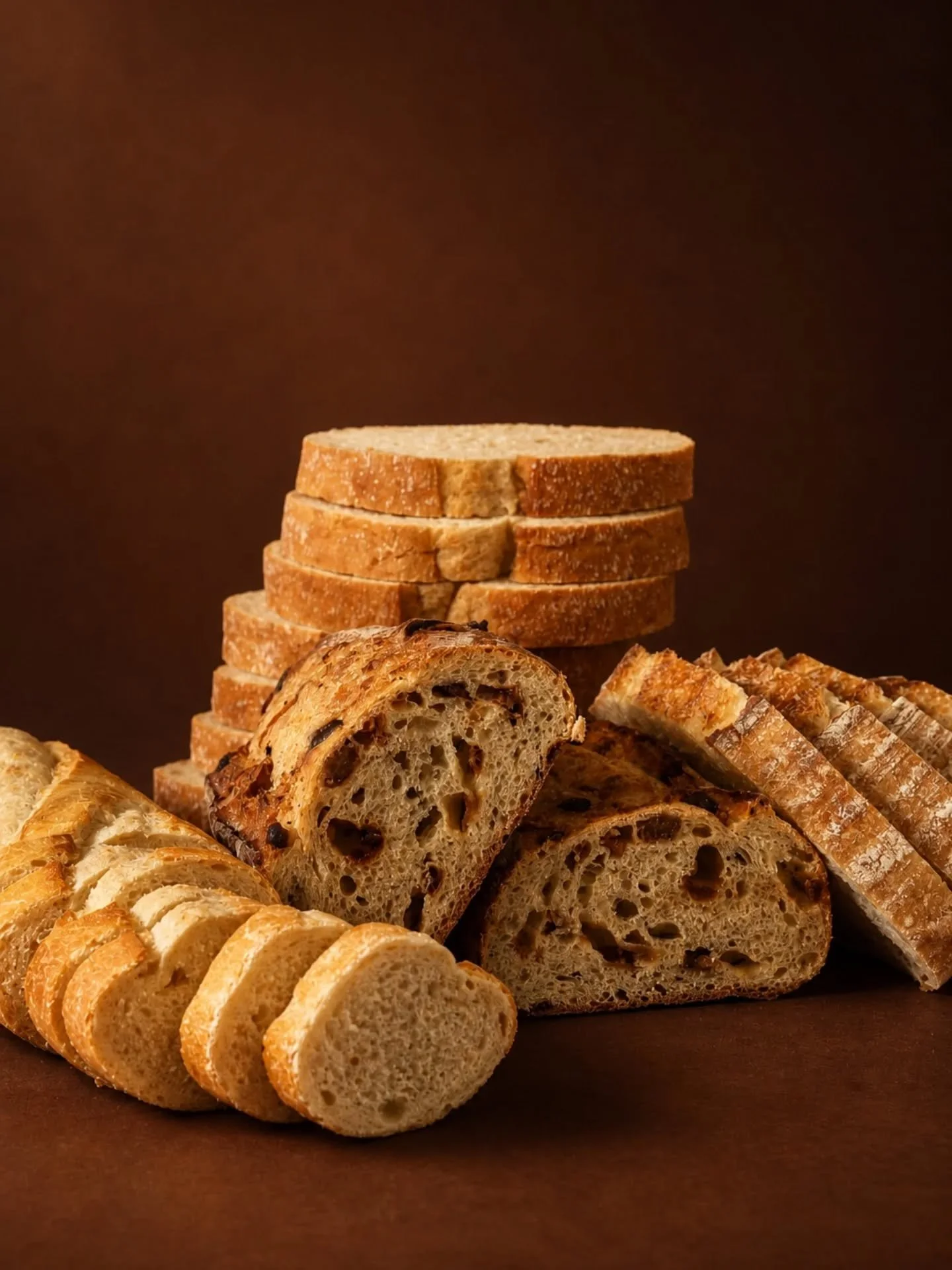 BAGUETTE, CIABATTA, SOURDOUGH, APPLE RAISIN 🥖

yea, we have bread now. perfect for snacking, breakfast the next day, and elevating sandwiches, we've got you covered. oh, and we have butter too (more on that later)! 

choose one or grab them all, and