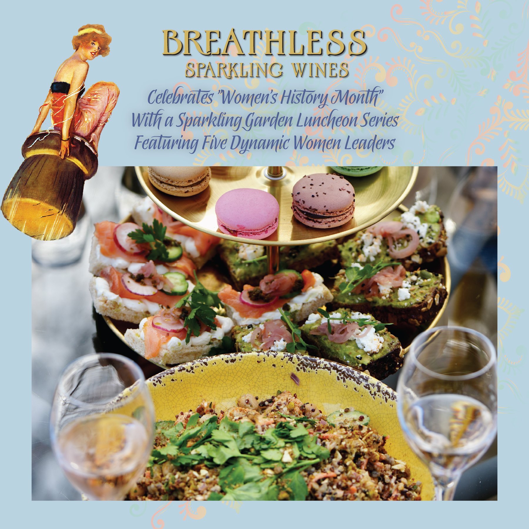 PairAnything to Present at Breathless Sparkling Wines for Women’s History Month Celebration