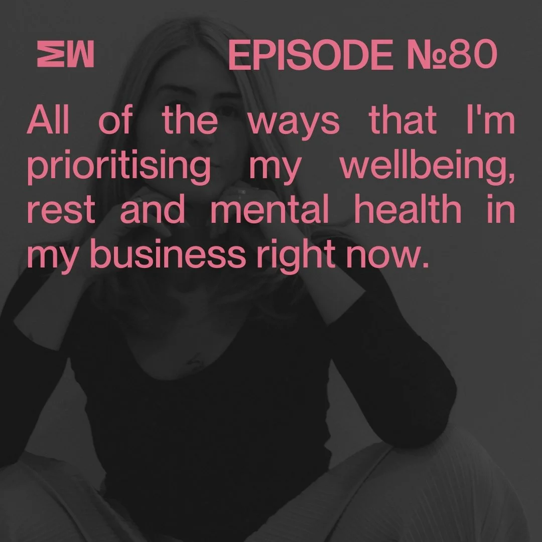 Episode 80 - Behind the scenes in my GENTLE Business 