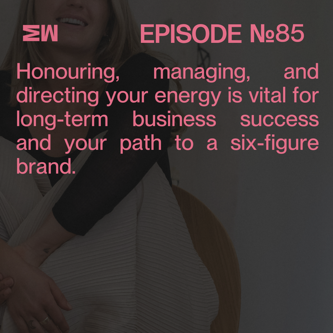 Episode 85 - The only strategy you need in business