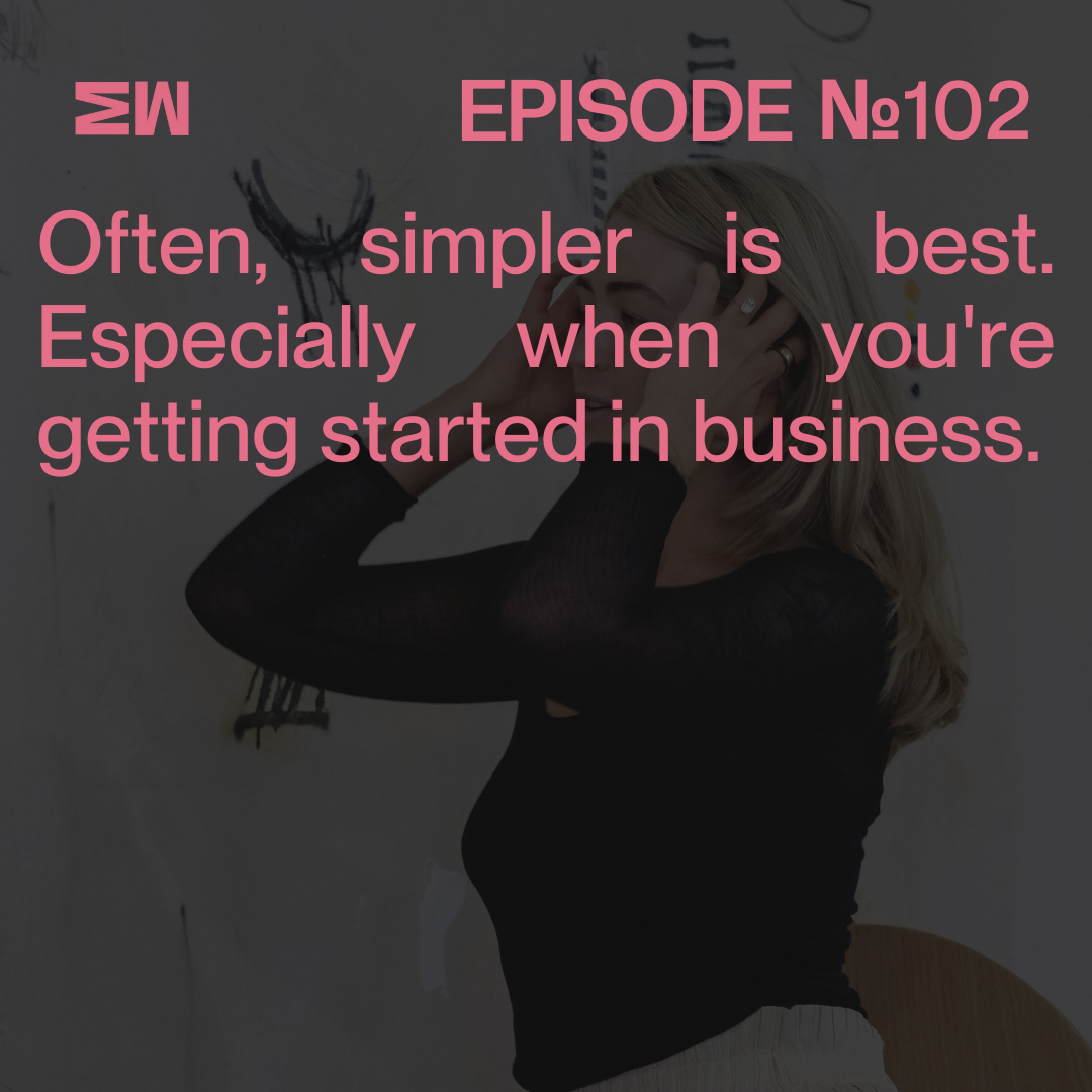 Episode 102 - Clogging your mental channels with complicated advice