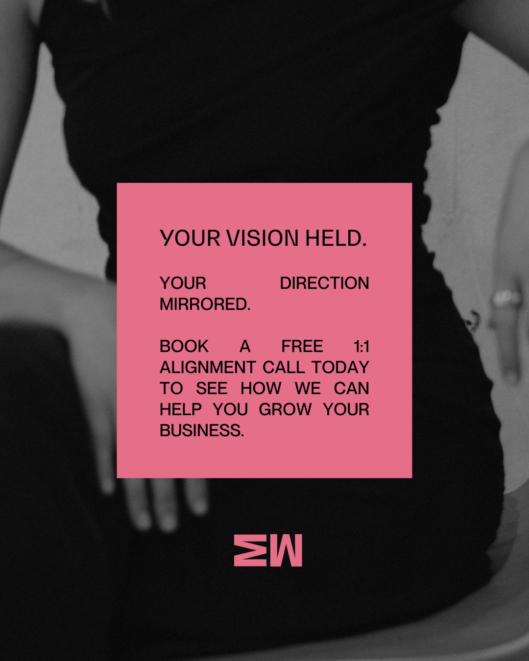 On Alignment Calls we speak 1:1 to see where your business is at, where you'd like it to be and how I can help you get there. ⁠
⁠
We use the time to ensure there is deep alignment on both sides.⁠
⁠
You'll be directed to the best next steps for you, n